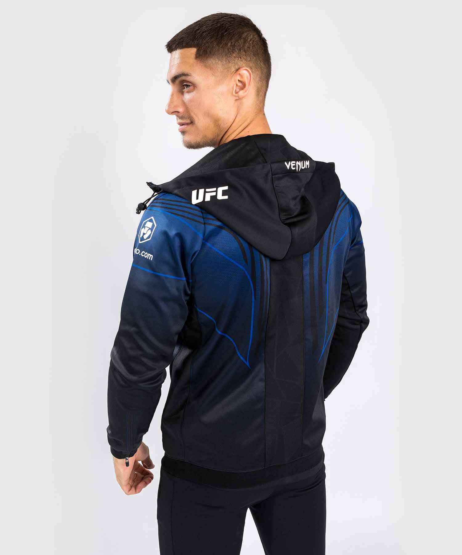 VENUM／ヴェナム　パーカー（フーディー）　　限定版 UFC AUTHENTIC FIGHT NIGHT 2.0 KIT BY VENUM MEN'S WALKOUT HOODIE MIDNIGHT EDITION／UFCオーセンティック ファイトナイト 2.0 キット by VENUM メンズ ウォークアウト フーディー ミッドナイト エディション