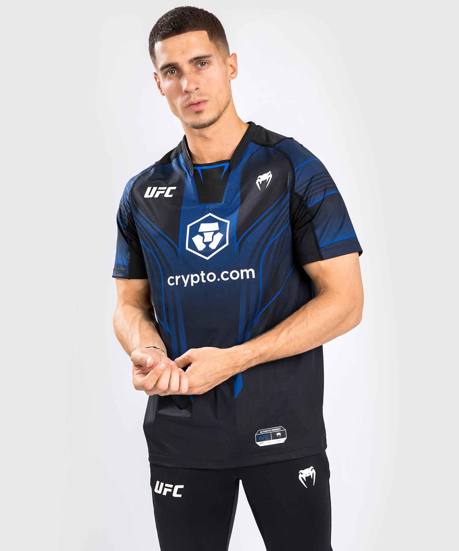 VENUM／ヴェナム　ジャージ（ユニフォーム）　　限定版 UFC AUTHENTIC FIGHT NIGHT 2.0 KIT BY VENUM MEN'S WALKOUT JERSEY MIDNIGHT EDITION／UFC オーセンティック ファイトナイト 2.0 キット by VENUM メンズ ウォークアウト ジャージ ミッドナイト エディション（黒）