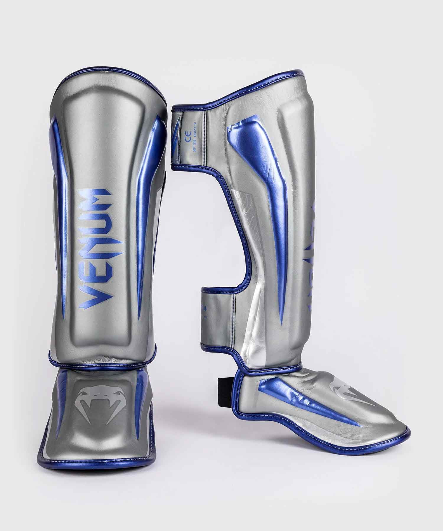 VENUM／ヴェナム　シンガード（レガース）　　Elite Shin Guards Special Edition／特別版エリート シンガード（シルバーグレー）