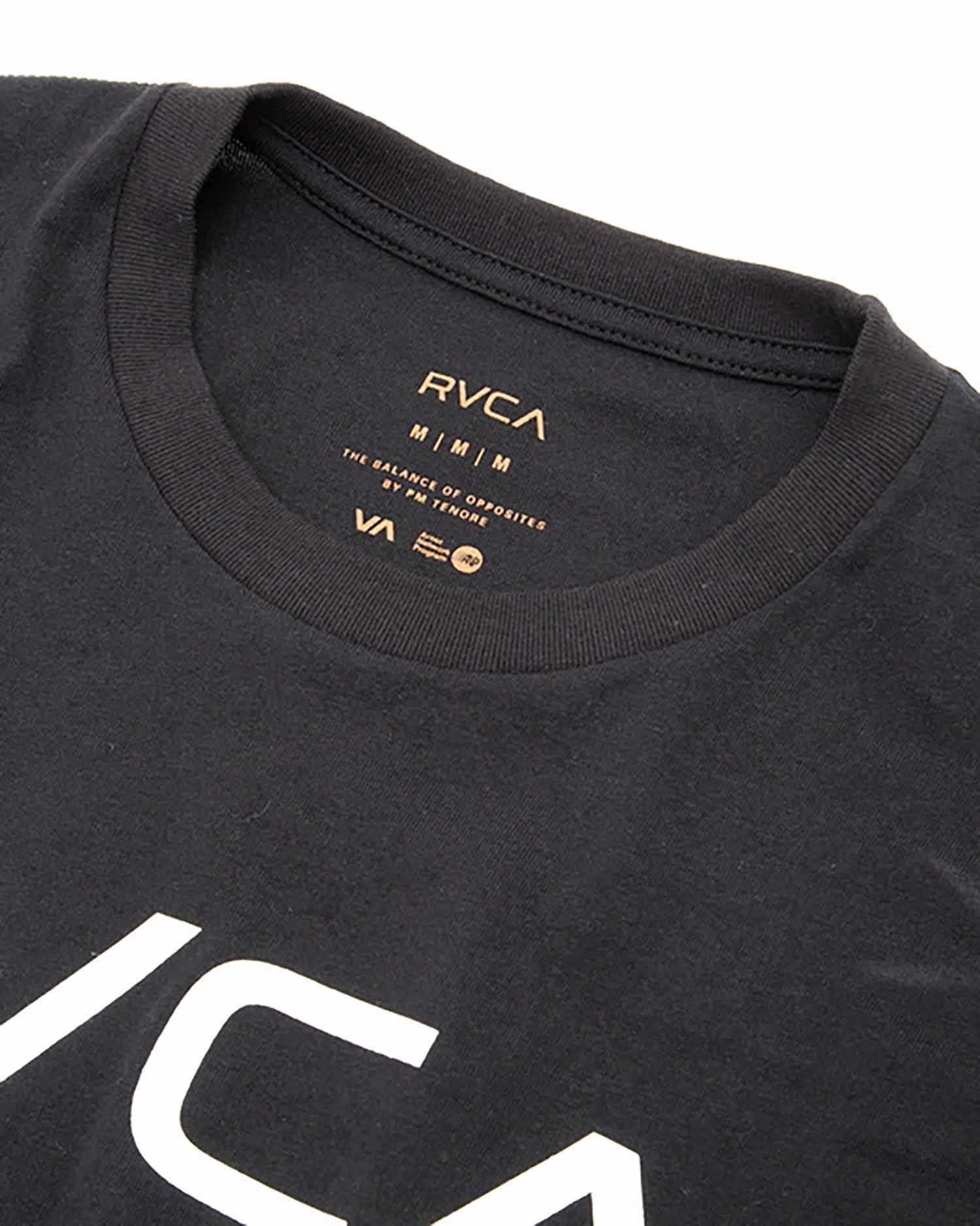 RVCA／ルーカ（ルカ）　Tシャツ　　BIG RVCA Tシャツ（黒）