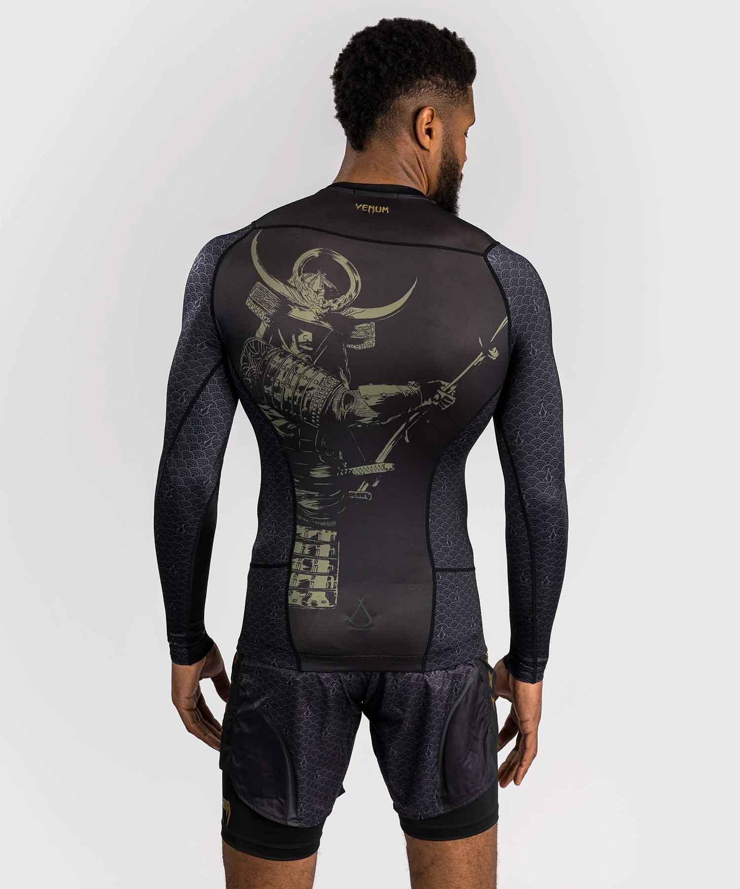 Venum x Assassin's Creed Shadows Rashguard Long Sleeve／限定版ヴェナム×アサシン クリード シャドウズ ラッシュガード（ロングスリーブ）