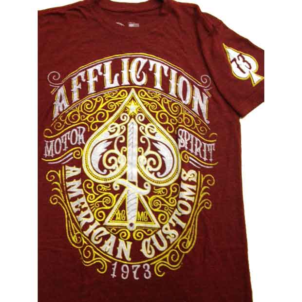 Affliction／アフリクション　Tシャツ　　Life Spade