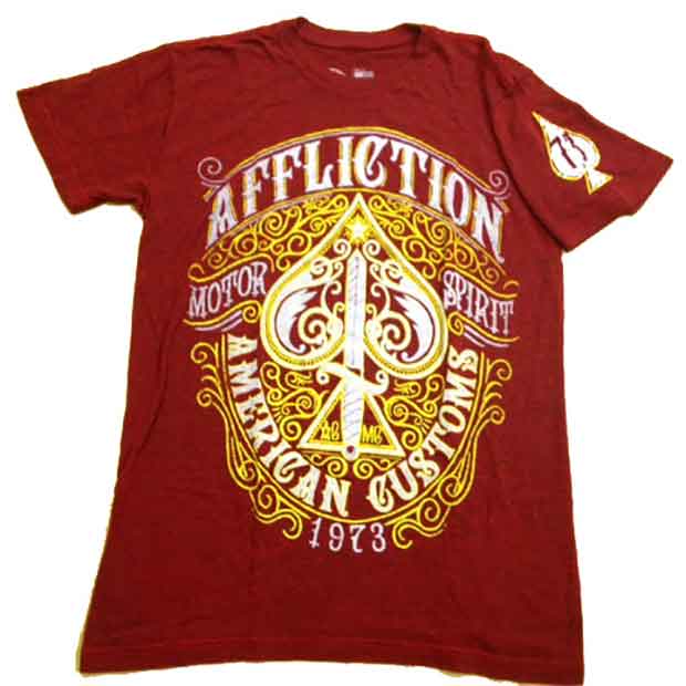 Affliction／アフリクション　Tシャツ　　Life Spade