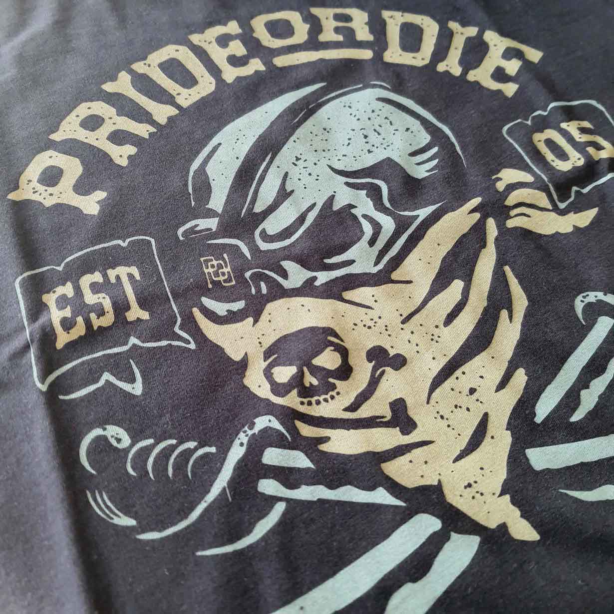 PRIDE OR DIE(PRiDEorDiE)／プライド オア ダイ　Tシャツ　　PIRATE T-SHIRT／パイレーツ Tシャツ