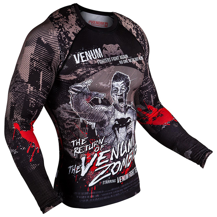 VENUM／ヴェナム　ラッシュガード　　ZOMBIE RETURN RASHGUARD - LONG SLEEVES／（ジョン・チャンソン コリアン）ゾンビ・リターン