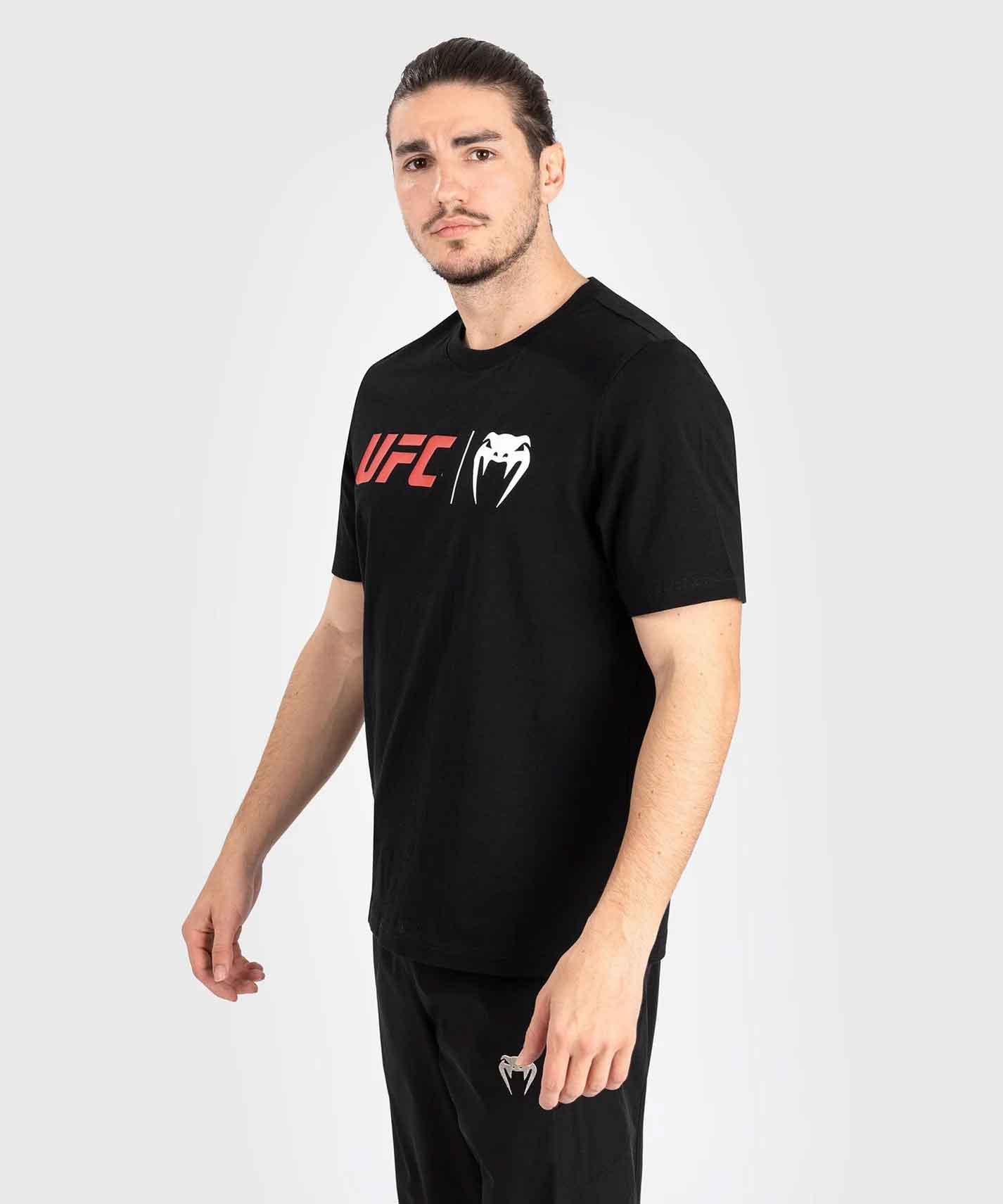 VENUM／ヴェナム　Tシャツ　　UFC Venum Classic T-Shirt／UFC VENUM クラシック Tシャツ（黒）