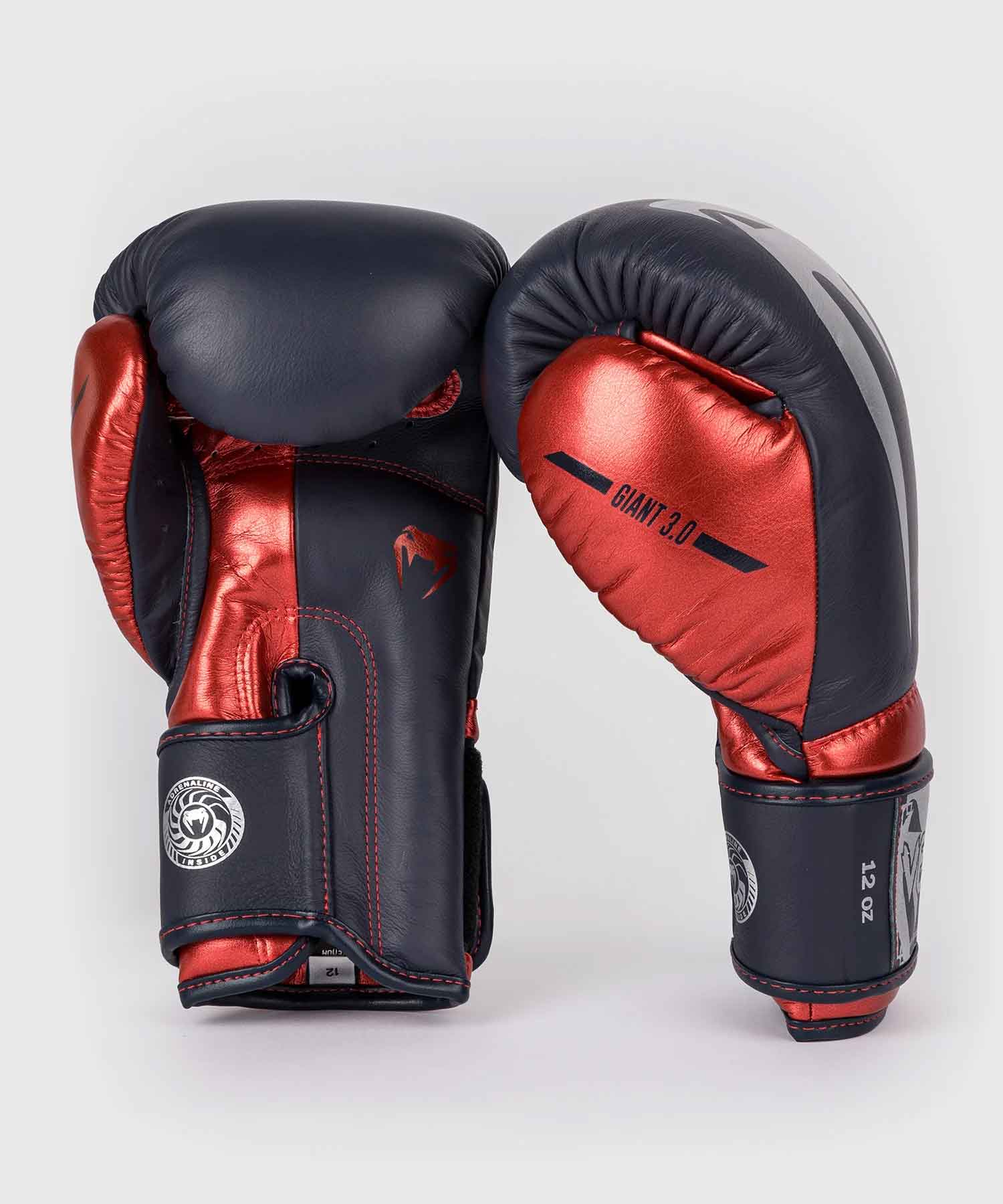 VENUM／ヴェナム　ボクシンググローブ　　Giant 3.0 Boxing Gloves Special Edition／特別版ジャイアント 3.0 ボクシンググローブ（ネイビーブルー／レッド）