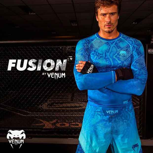 VENUM／ヴェナム　コンプレッションシャツ　　FUSION COMPRESSION - LONG／フュージョン コンプレッション ロング（ライトイエロー／レッド）