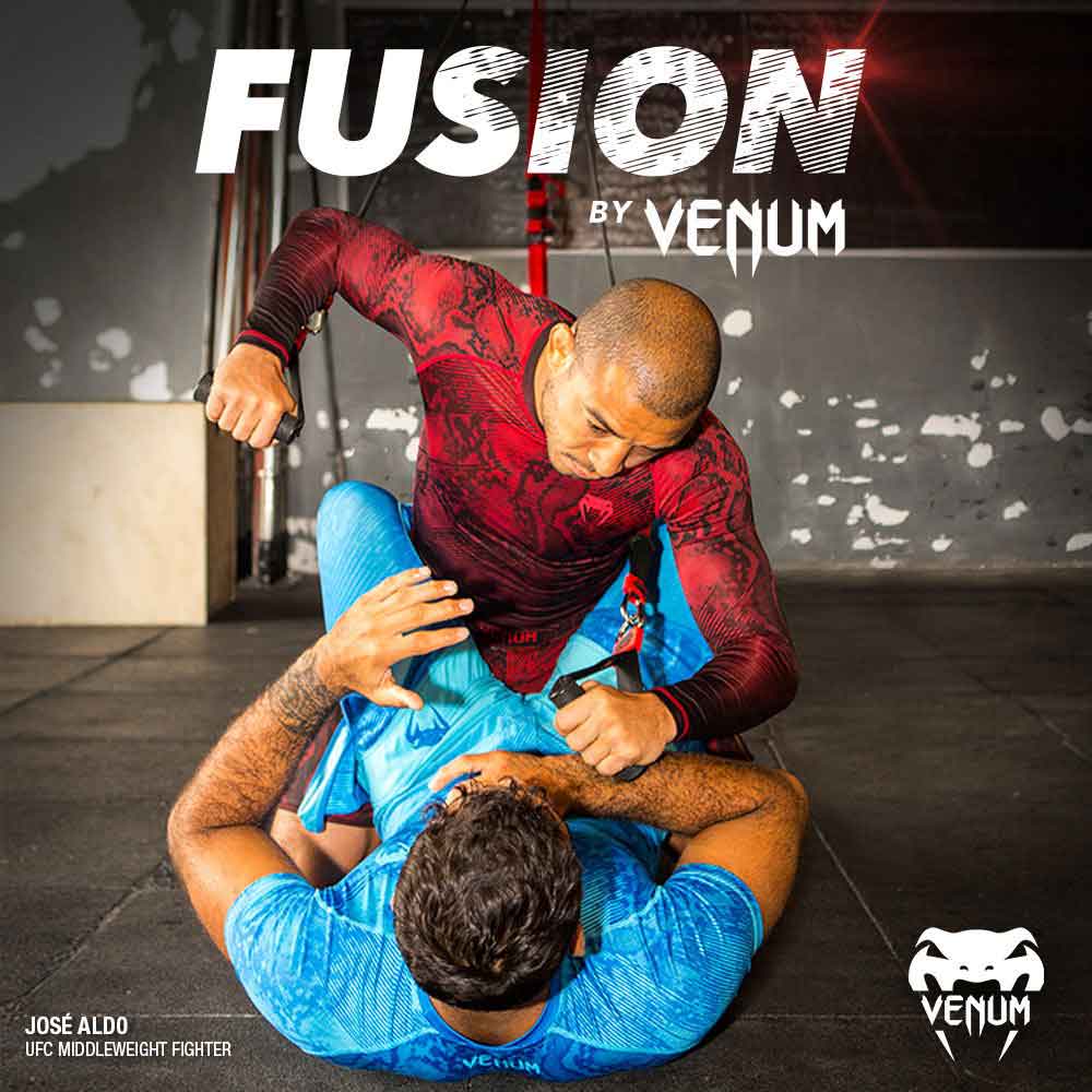 VENUM／ヴェナム　コンプレッションシャツ　　FUSION／フュージョン（レッド／黒）ロング