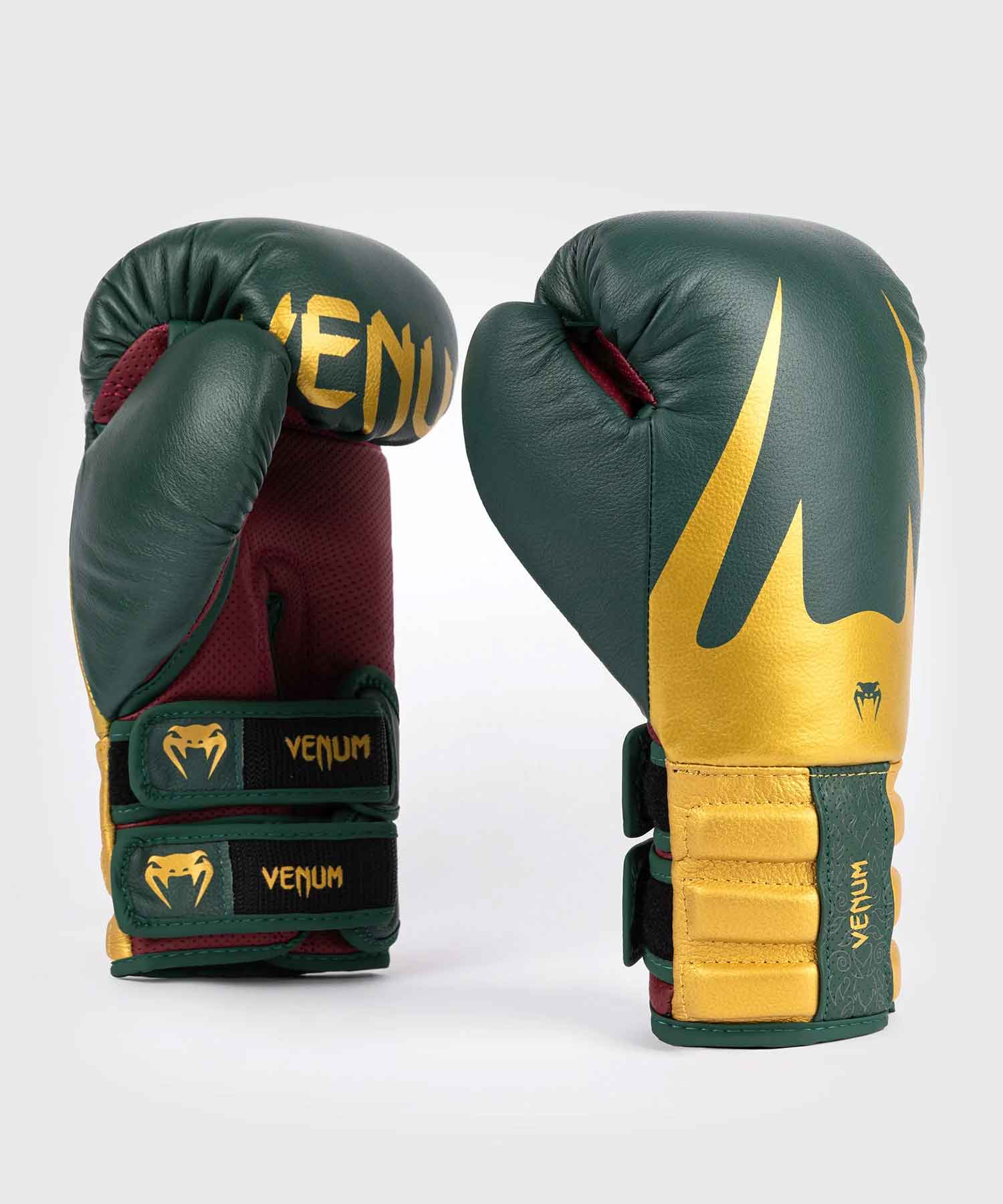 VENUM／ヴェナム　ボクシンググローブ　　Reverso Boxing Gloves／リヴェルソ ボクシンググローブ（グリーン／ゴールド）