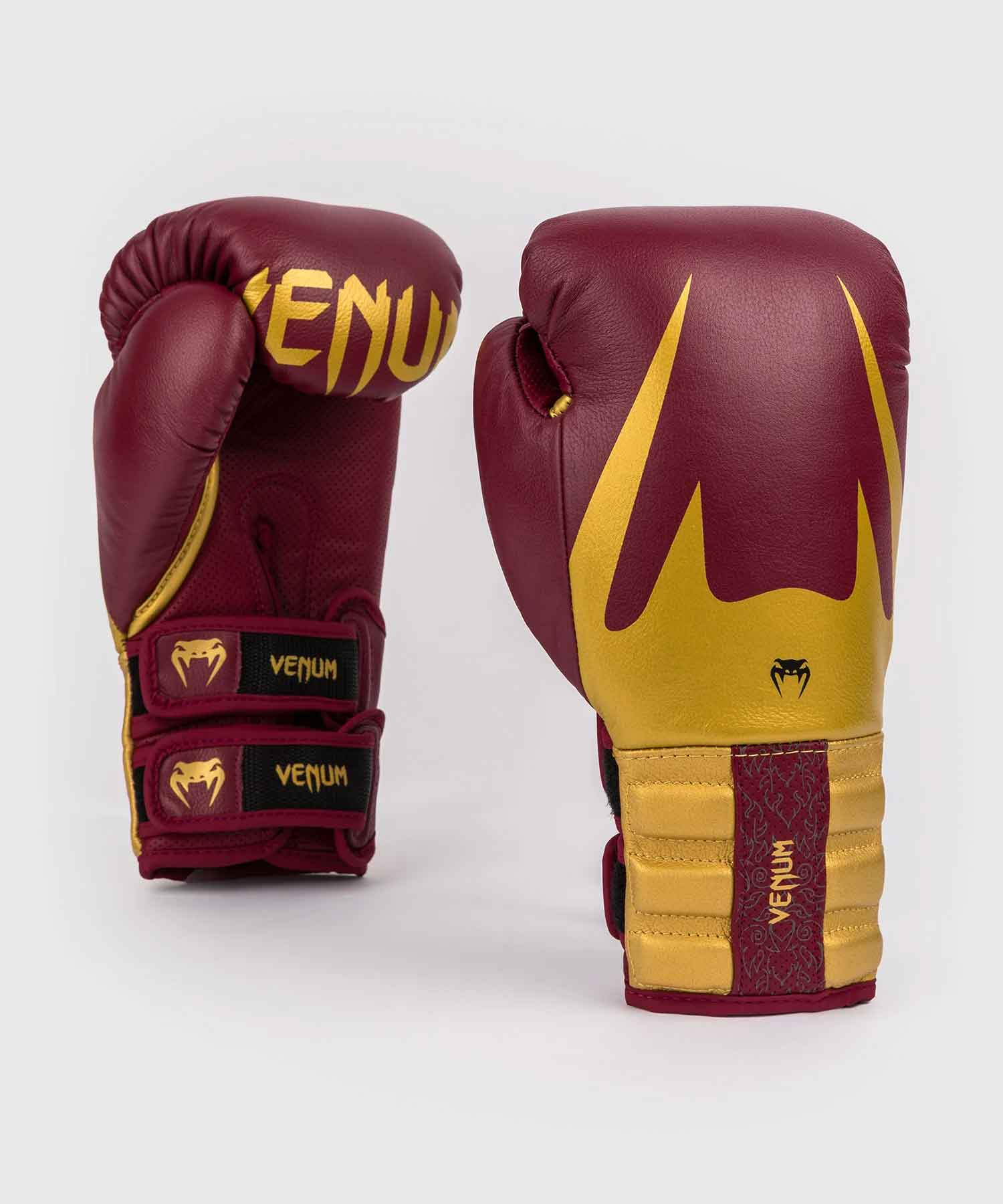 VENUM／ヴェナム　ボクシンググローブ　　Reverso Boxing Gloves／リヴェルソ ボクシンググローブ（チェリーレッド／ゴールド）
