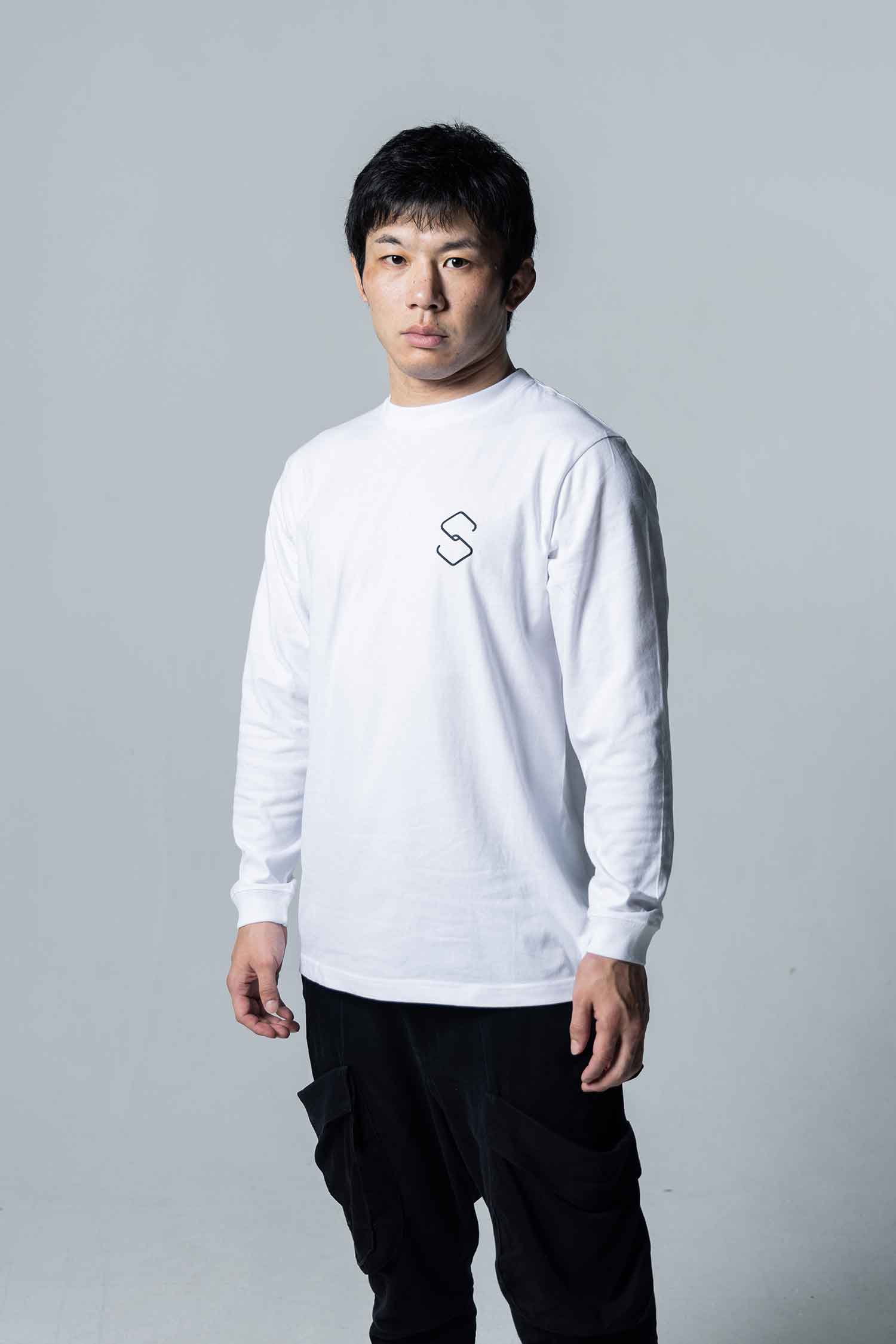 YUTAKA SAITO S-CAGE LONG SLEEVES／斎藤裕 S-ケージ ロングスリーブ（白）