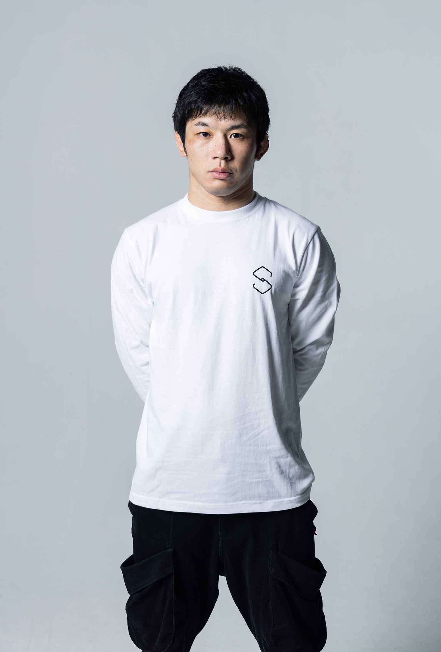 Tri-Fight／トライファイト　　YUTAKA SAITO S-CAGE LONG SLEEVES／斎藤裕 S-ケージ ロングスリーブ（白）