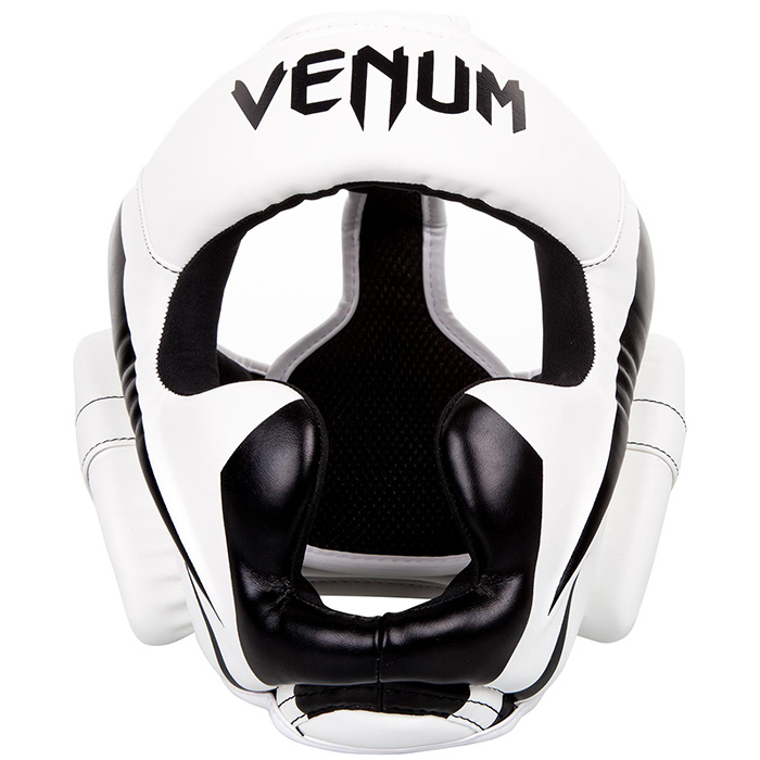 VENUM／ヴェナム　ヘッドギア　　ELITE HEADGEAR／エリート ヘッドギア（白／黒）