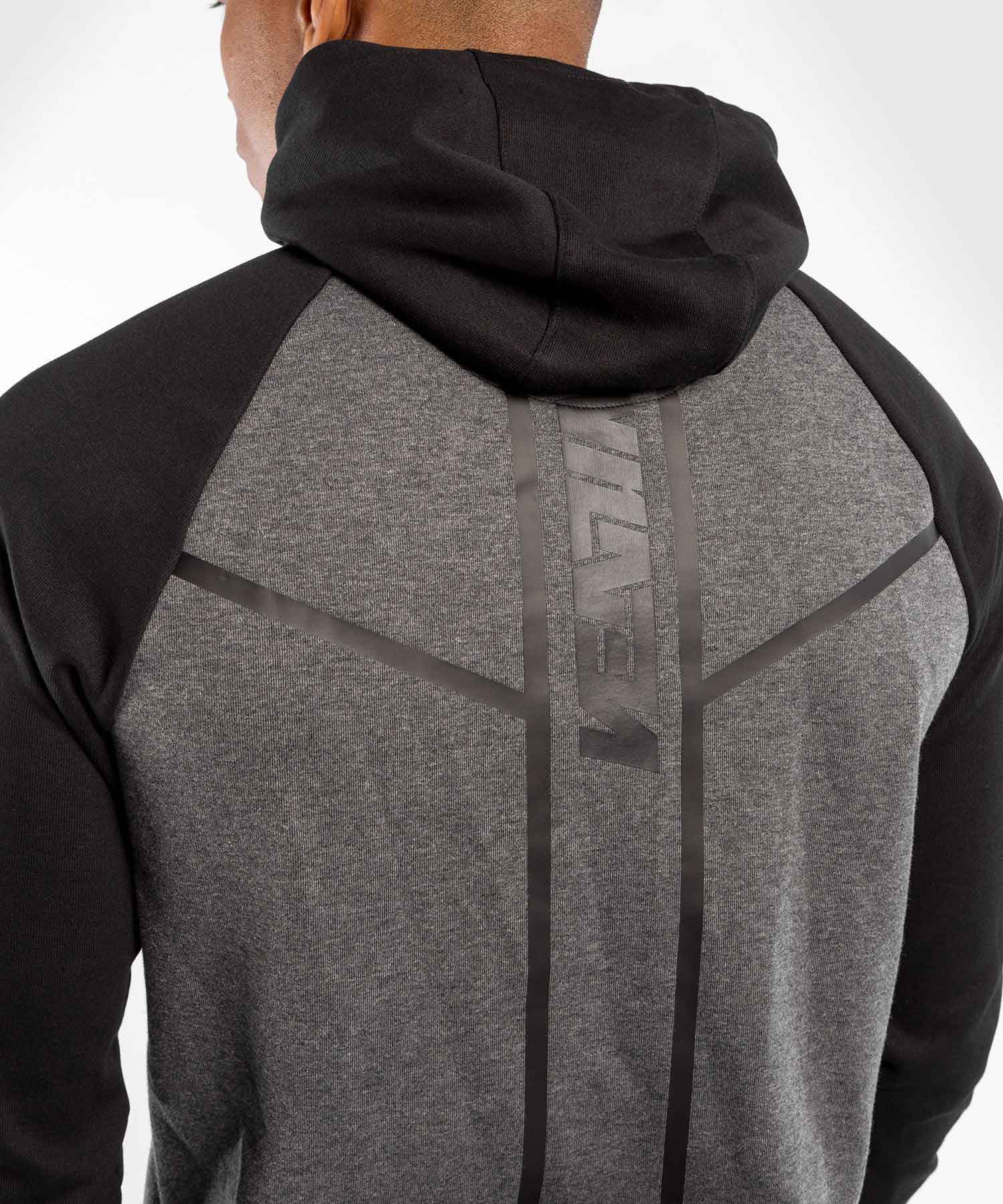 VENUM／ヴェナム　パーカー（フーディー）　　LASER×CONNECT HOODIE／レーザー×コネクト フーディー（パーカー）黒／ダークヘザーグレー