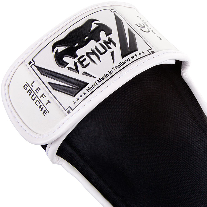 VENUM／ヴェナム　シンガード（レガース）　　ELITE STANDUP SHINGUARDS／エリート スタンドアップ シンガード（白／黒）