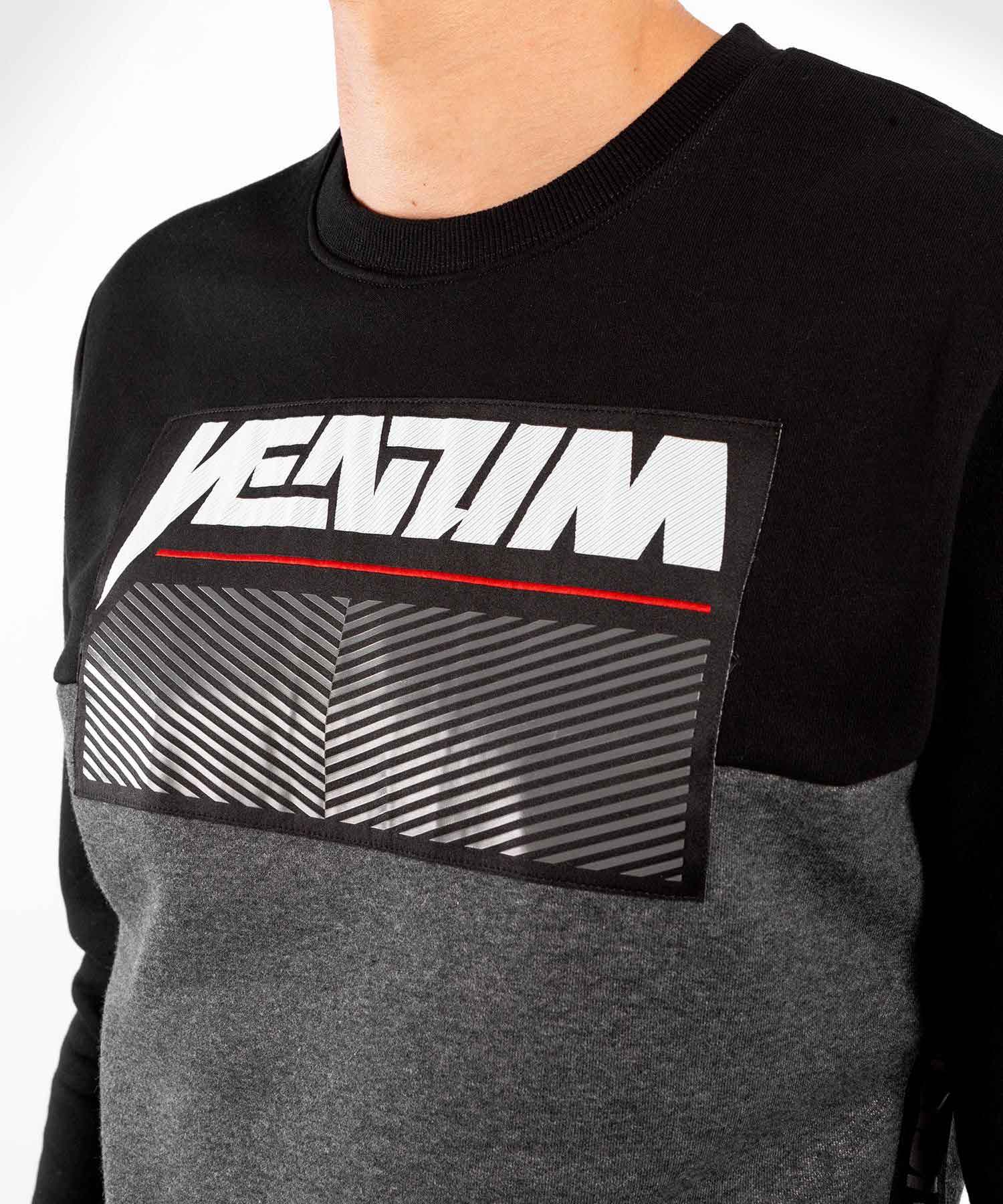 VENUM／ヴェナム　パーカー（フーディー）　　RAFTER SWEATSHIRT／ラフター スウェットシャツ（黒／ダークヘザーグレー）