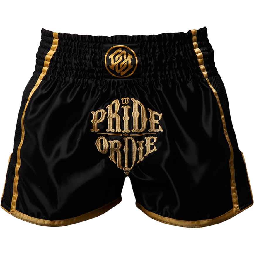 PRIDE OR DIE(PRiDEorDiE)／プライド オア ダイ　ムエタイショーツ　　RECKLESS Muay Thai Short／レックレス ムエタイショーツ