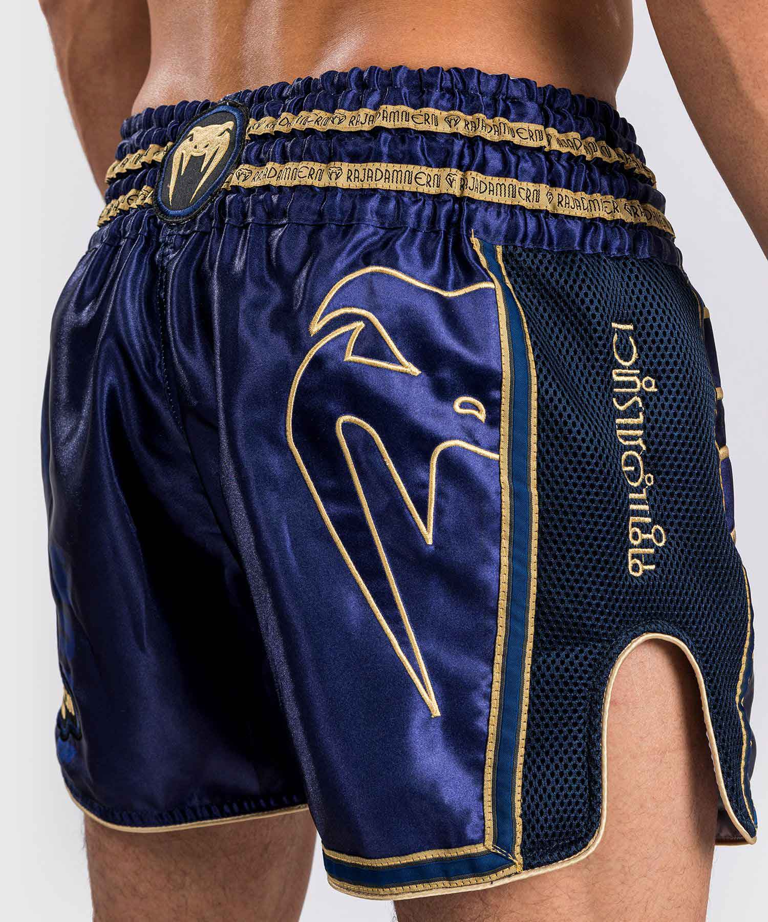 VENUM／ヴェナム　ムエタイショーツ　　RAJADAMNERN X VENUM MUAY THAI SHORTS／ラジャダムナン×ヴェナム ムエタイショーツ（ネイビーブルー）