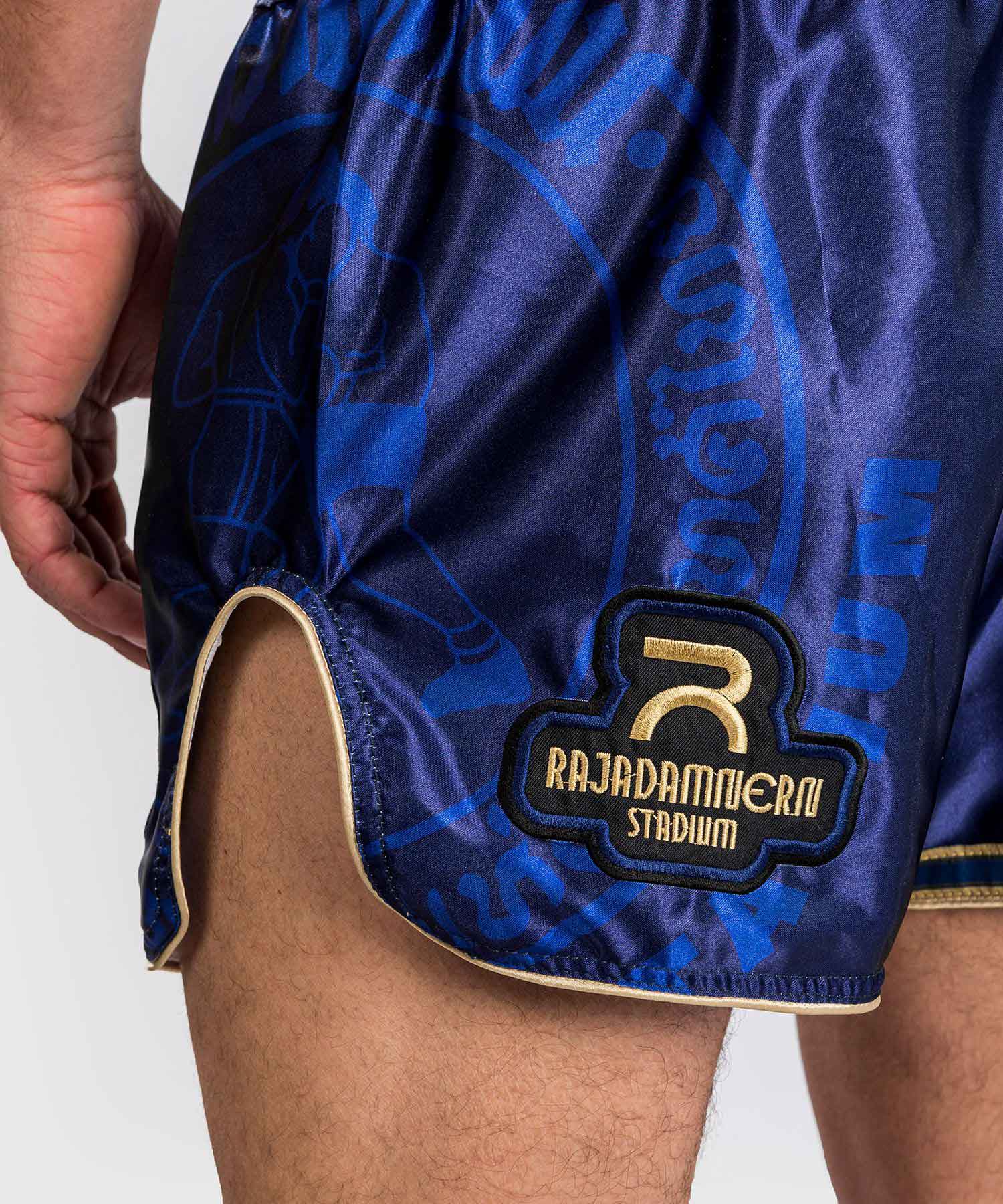 VENUM／ヴェナム　ムエタイショーツ　　RAJADAMNERN X VENUM MUAY THAI SHORTS／ラジャダムナン×ヴェナム ムエタイショーツ（ネイビーブルー）