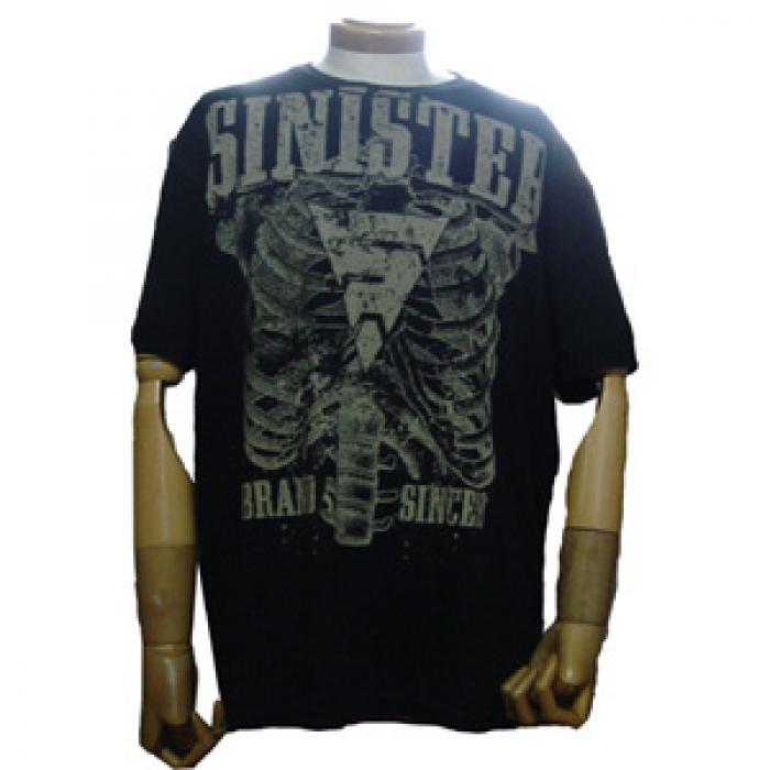 Sinister Brand／シニスターブランド　Tシャツ　　Sinister Rib Cage Tee（アントニオ・ホドリゴ・ノゲイラ着用モデル）