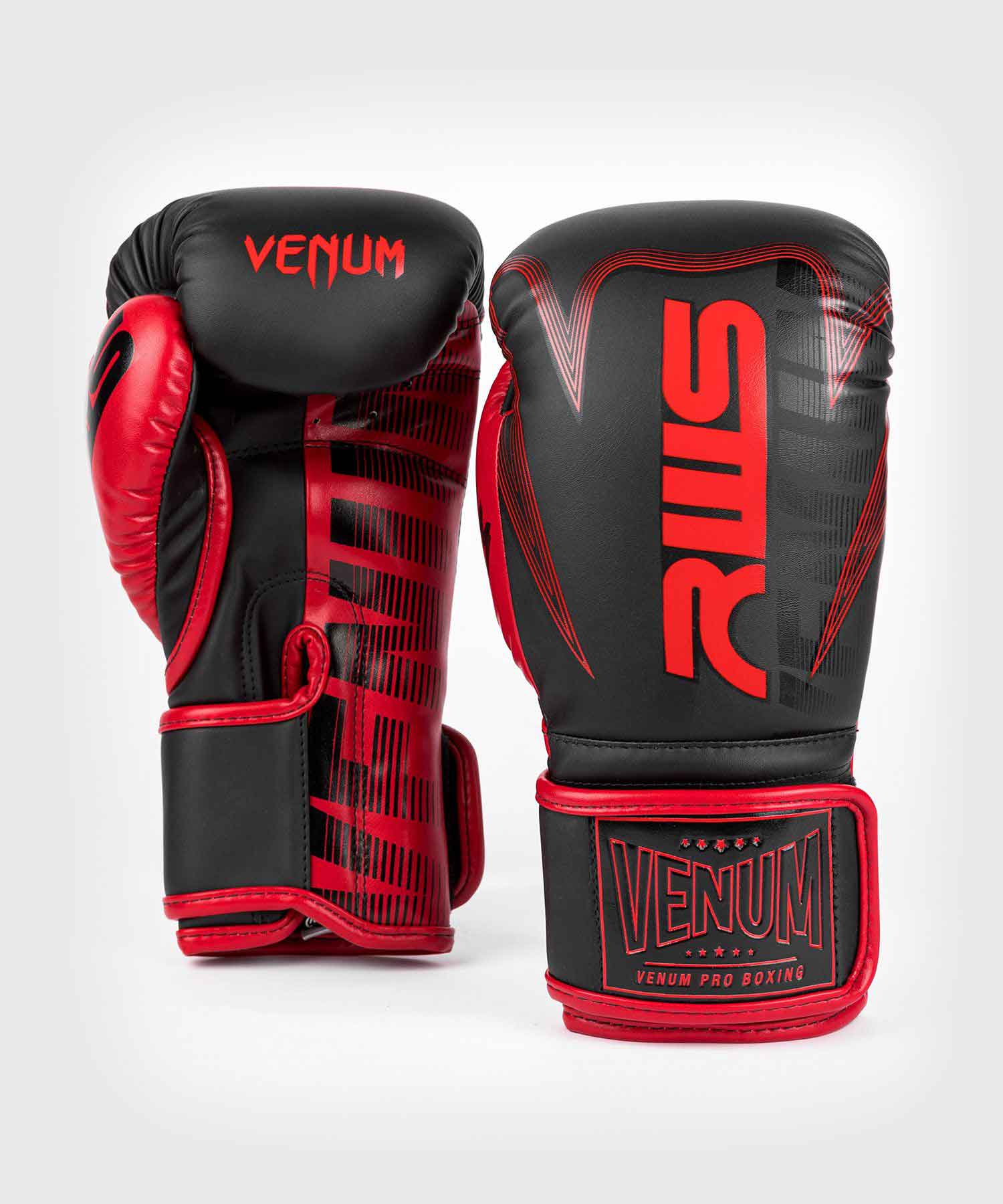 RWS X VENUM BOXING GLOVES／ラジャダムナン・ワールド・シリーズ×ヴェナム ボクシンググローブ（黒）