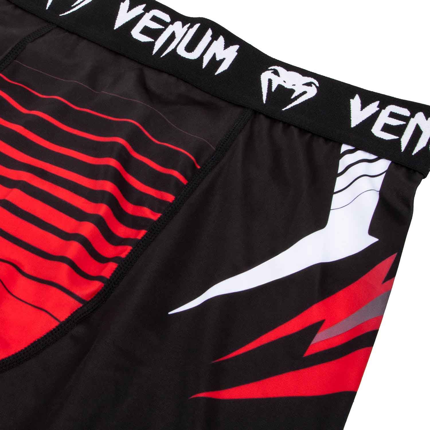 VENUM／ヴェナム　コンプレッション・バーリトゥードショーツ　　SHARP 3.0 VALE TUDO SHORTS／シャープ 3.0 バーリトゥードショーツ（黒／レッド）