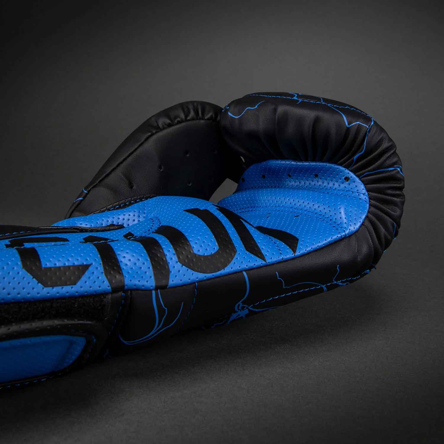 VENUM／ヴェナム　ボクシンググローブ　　Thunder Dragon Boxing Gloves／サンダー ドラゴン ボクシンググローブ（黒／ブルー）