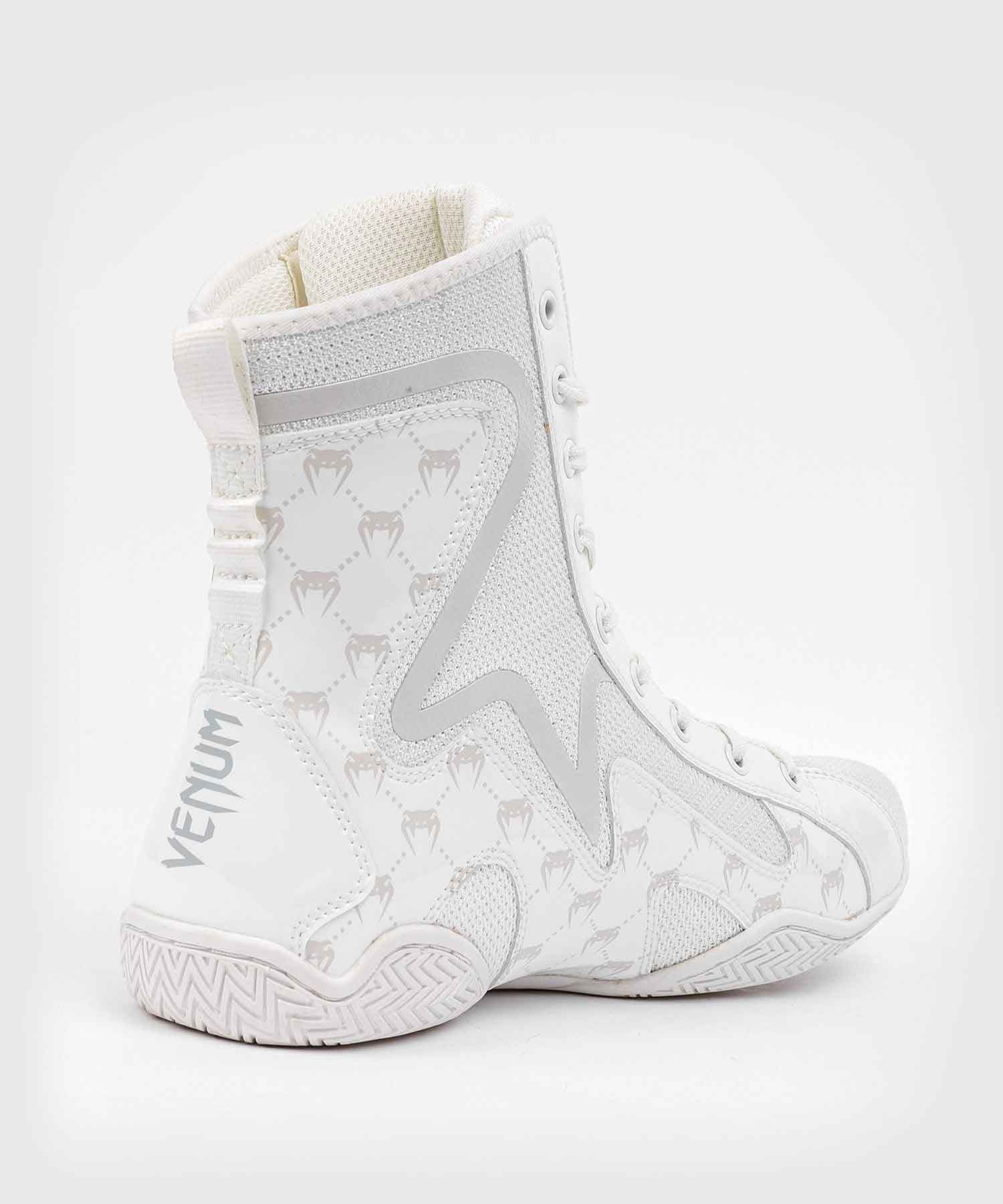 VENUM／ヴェナム　ボクシングシューズ　　ELITE EVO MONOGRAM BOXING SHOES／エリート エヴォ モノグラム ボクシングシューズ（白／オフホワイト）