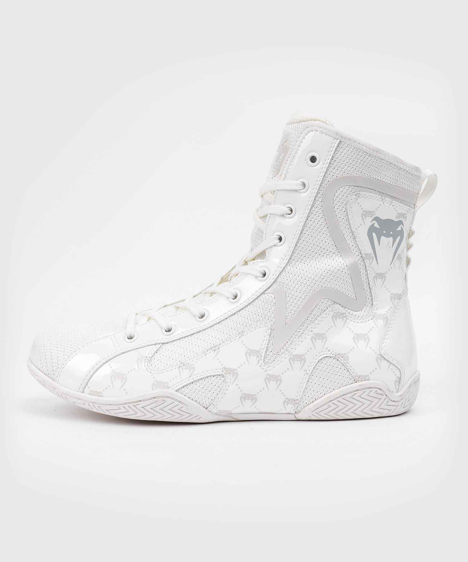 VENUM／ヴェナム　ボクシングシューズ　　ELITE EVO MONOGRAM BOXING SHOES／エリート エヴォ モノグラム ボクシングシューズ（白／オフホワイト）