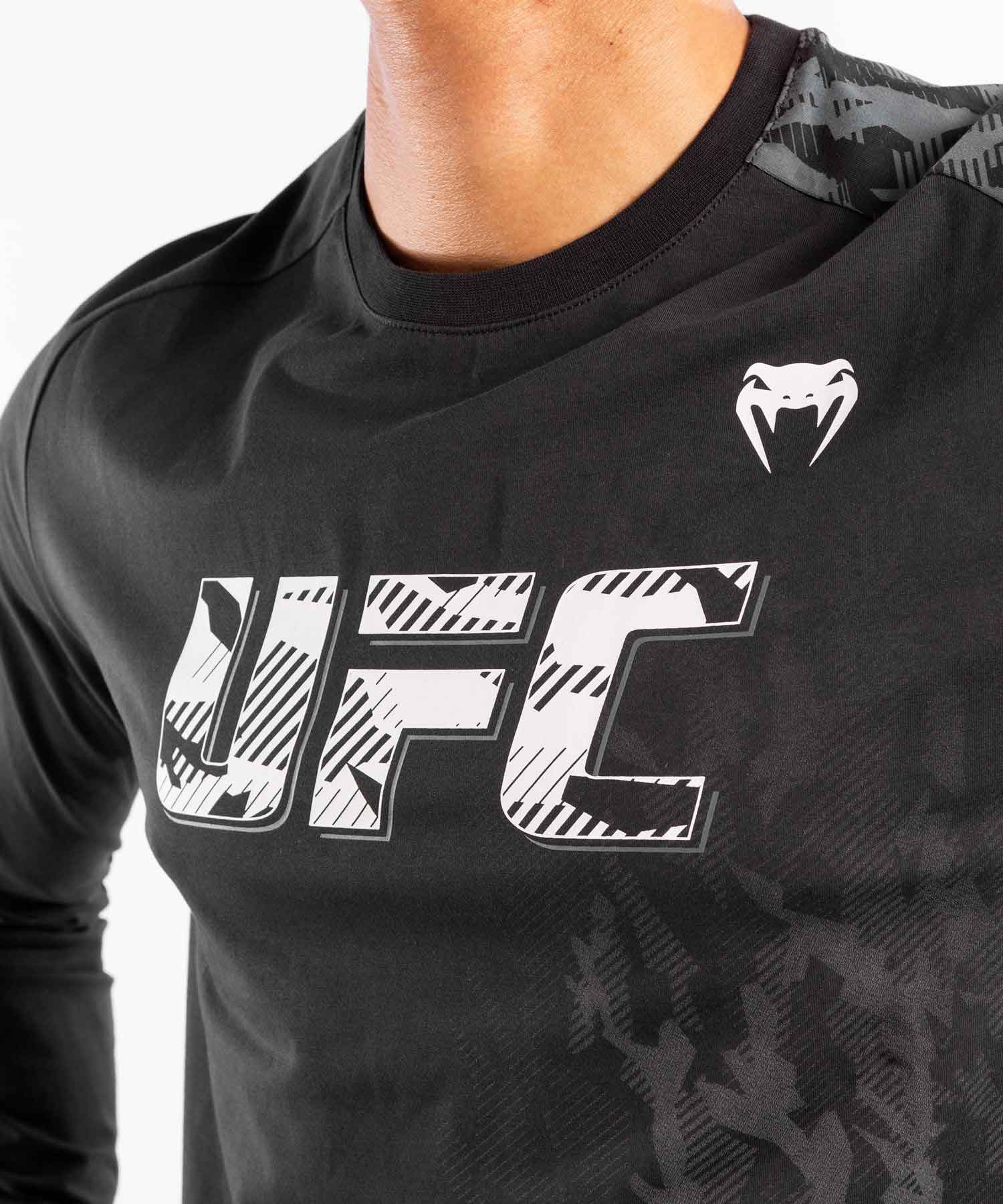 VENUM／ヴェナム　ロングスリーブ　　UFC VENUM AUTHENTIC FIGHT WEEK MEN'S LONG SLEEVE／UFC VENUM オーセンティック ファイトウィーク メンズ ロングスリーブ（黒）