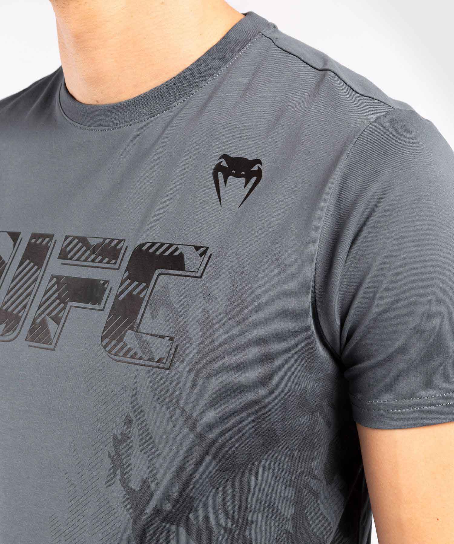 VENUM／ヴェナム　Tシャツ　　UFC VENUM AUTHENTIC FIGHT WEEK MEN'S T-SHIRT／UFC VENUM オーセンティック ファイトウィーク メンズ Tシャツ（ダークグレー）