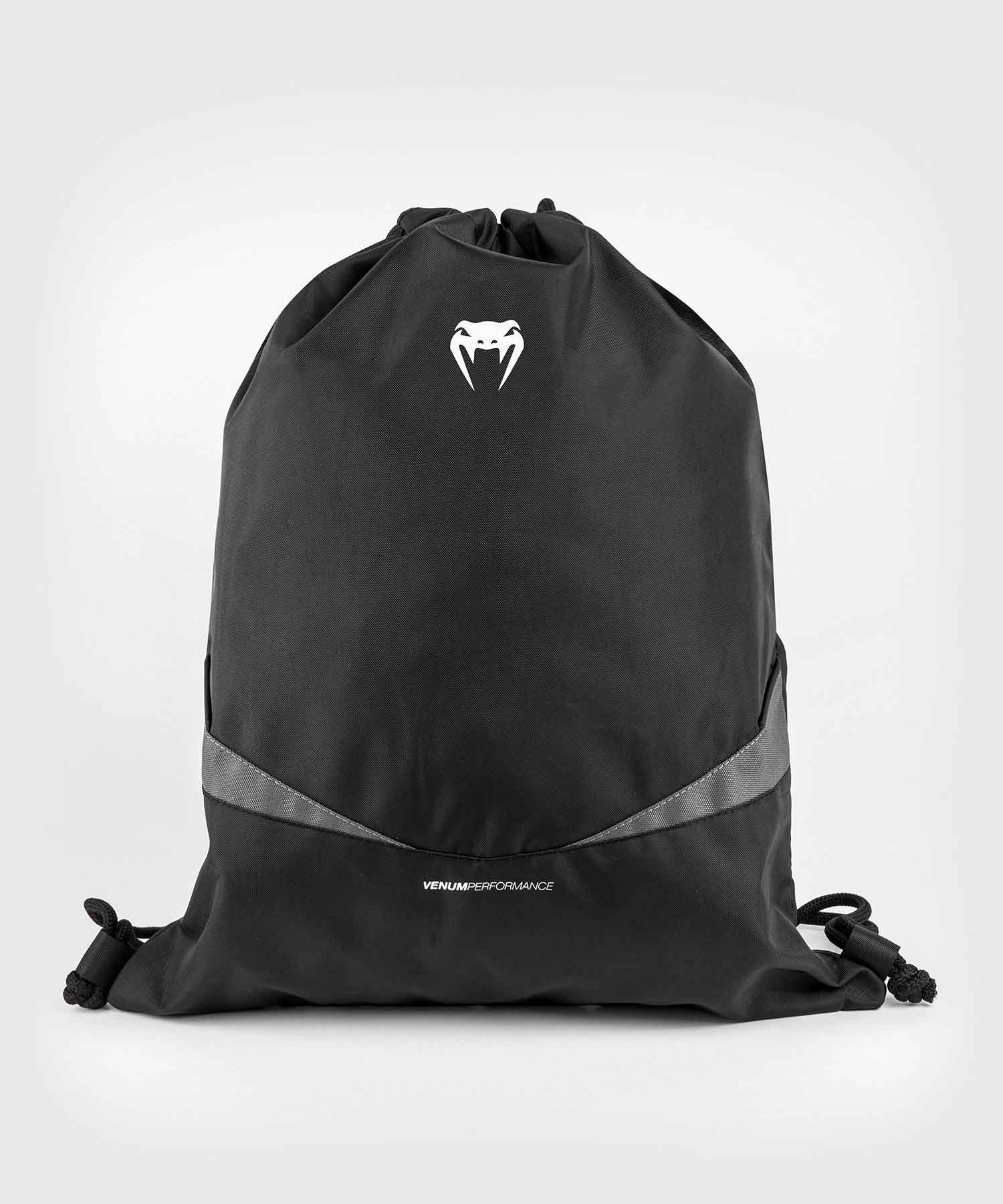 Evo 2 Drawstring Bag／エヴォ 2 ドローストリングバッグ（黒／グレー）