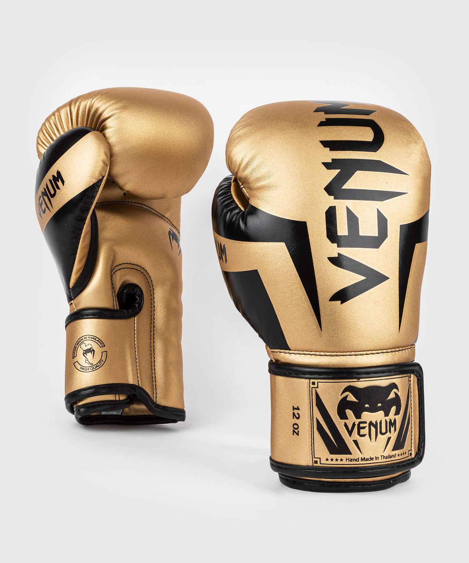 VENUM／ヴェナム　ボクシンググローブ　　ELITE BOXING GLOVES／エリート ボクシンググローブ（ゴールド）