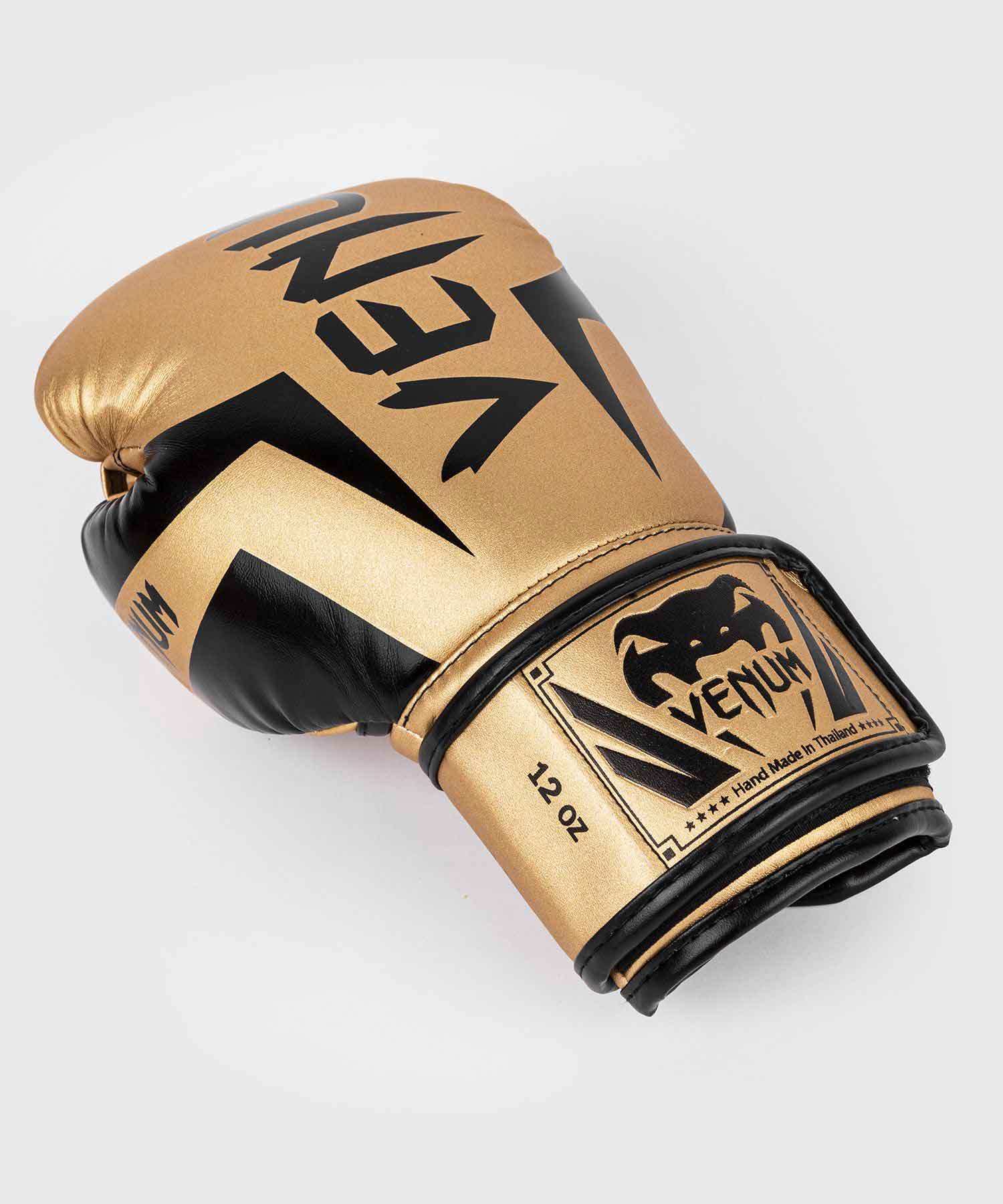 VENUM／ヴェナム　ボクシンググローブ　　ELITE BOXING GLOVES／エリート ボクシンググローブ（ゴールド）