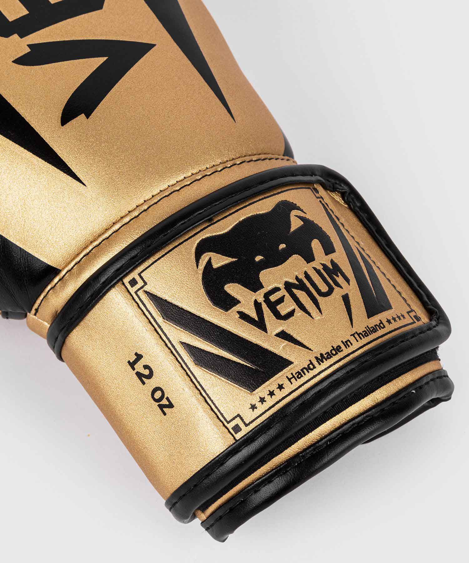 VENUM／ヴェナム　ボクシンググローブ　　ELITE BOXING GLOVES／エリート ボクシンググローブ（ゴールド）