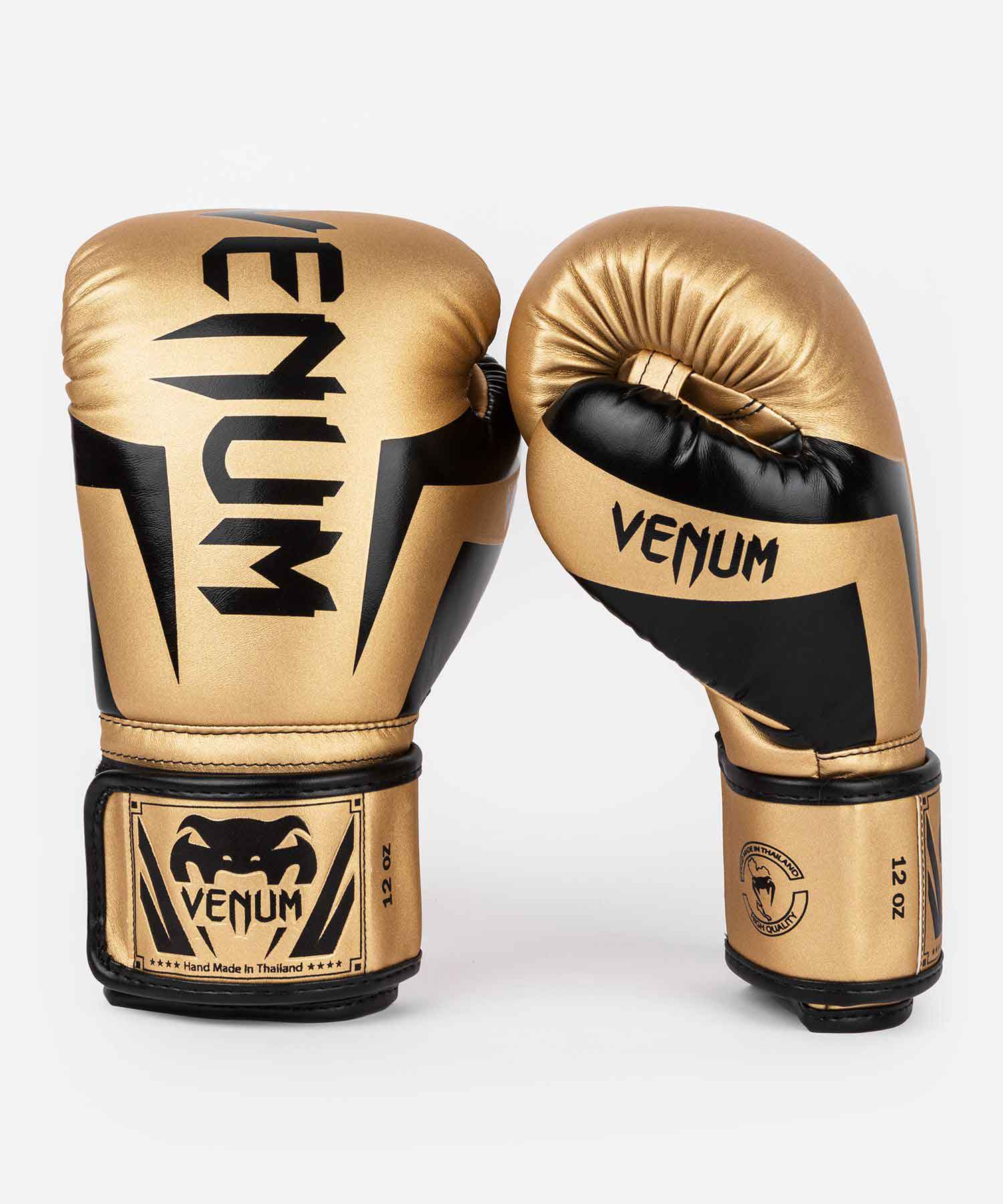 VENUM／ヴェナム　ボクシンググローブ　　ELITE BOXING GLOVES／エリート ボクシンググローブ（ゴールド）