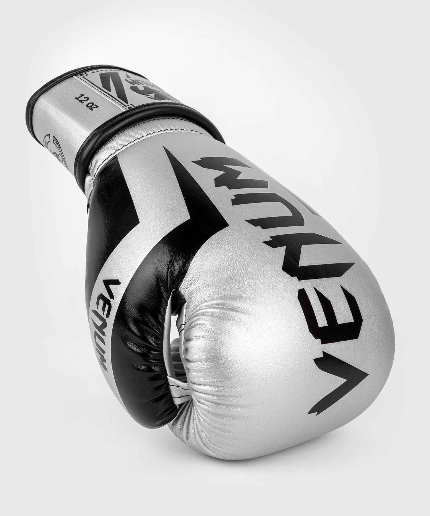 VENUM／ヴェナム　ボクシンググローブ　　ELITE BOXING GLOVES／エリート ボクシンググローブ（シルバー）