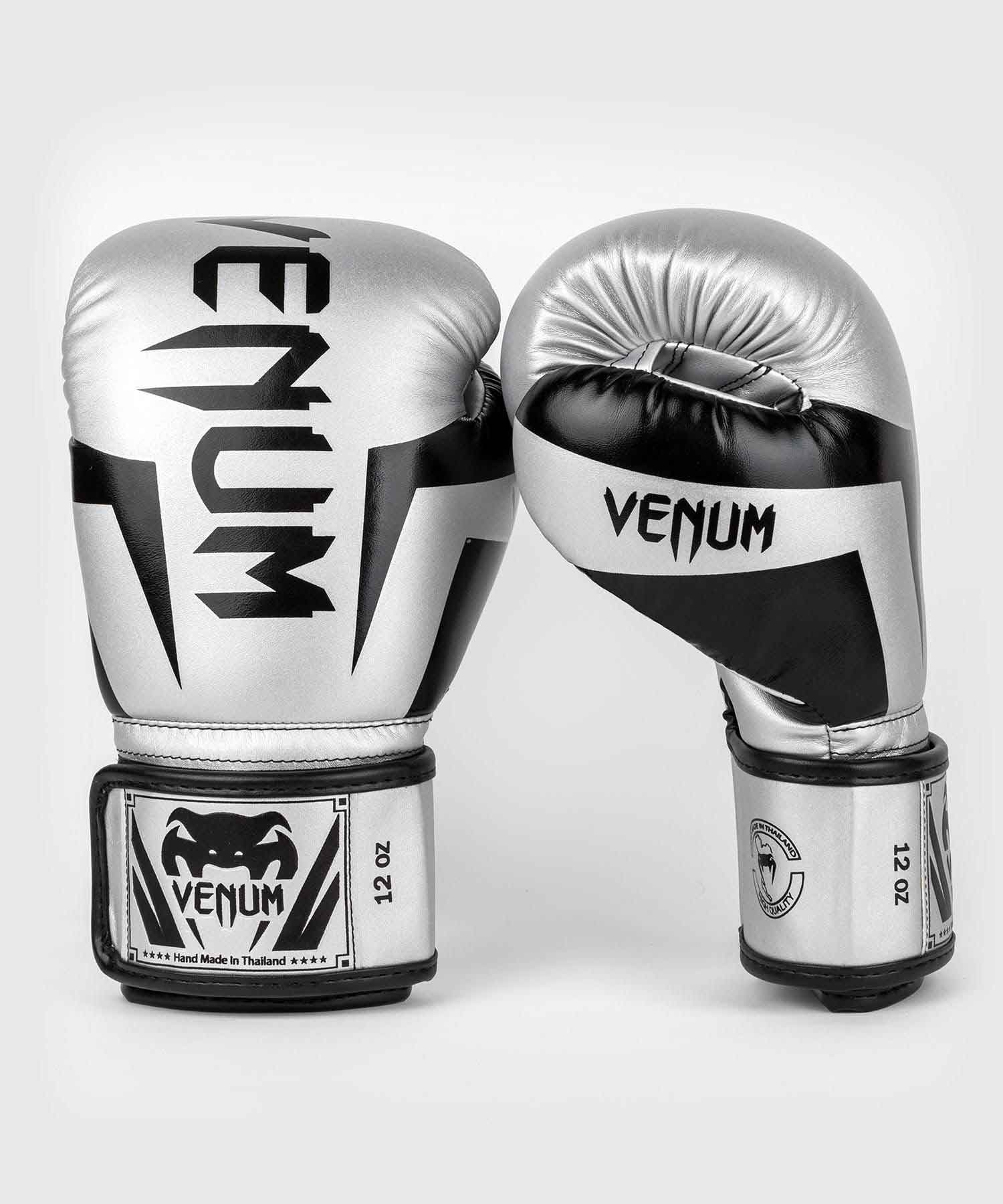 VENUM／ヴェナム　ボクシンググローブ　　ELITE BOXING GLOVES／エリート ボクシンググローブ（シルバー）