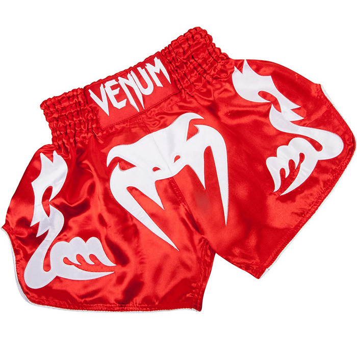 BANGKOK INFERNO MUAY THAI SHORTS／バンコク・インフェルノ ムエタイショーツ（レッド）