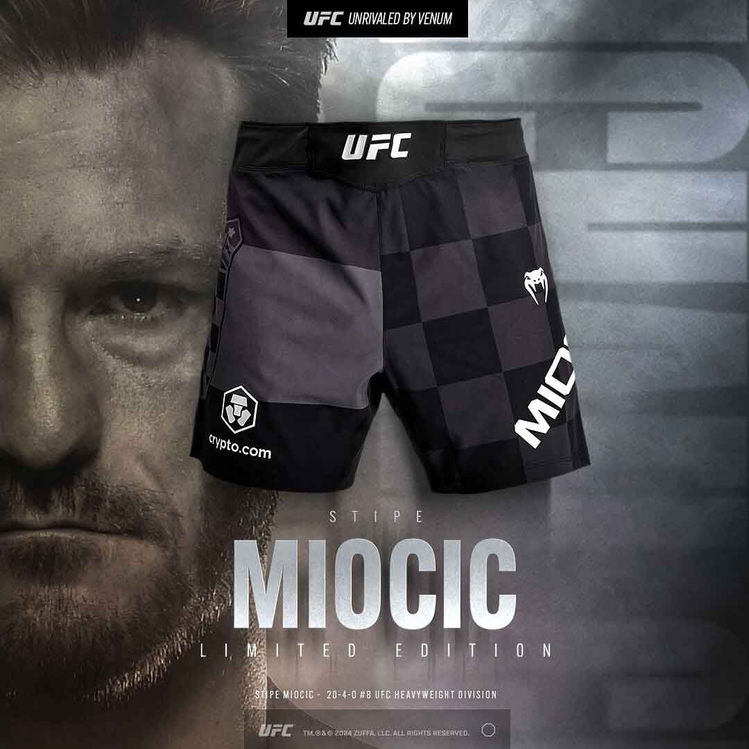 UFC Unrivaled by Venum Stipe Miocic Men’s Short Fit Fight Short／限定版UFC アンライバルド by ヴェナム スティペ・ミオシッチ UFC 309着用 メンズ ショートフィット ファイトショーツ