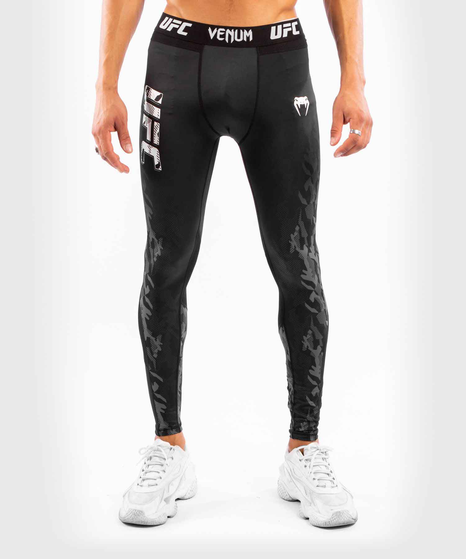 VENUM／ヴェナム　コンプレッションスパッツ（タイツ）　　UFC VENUM AUTHENTIC FIGHT WEEK MEN'S PERFORMANCE TIGHT／UFC VENUM オーセンティック ファイトウィーク メンズ パフォーマンス タイツ（スパッツ）黒