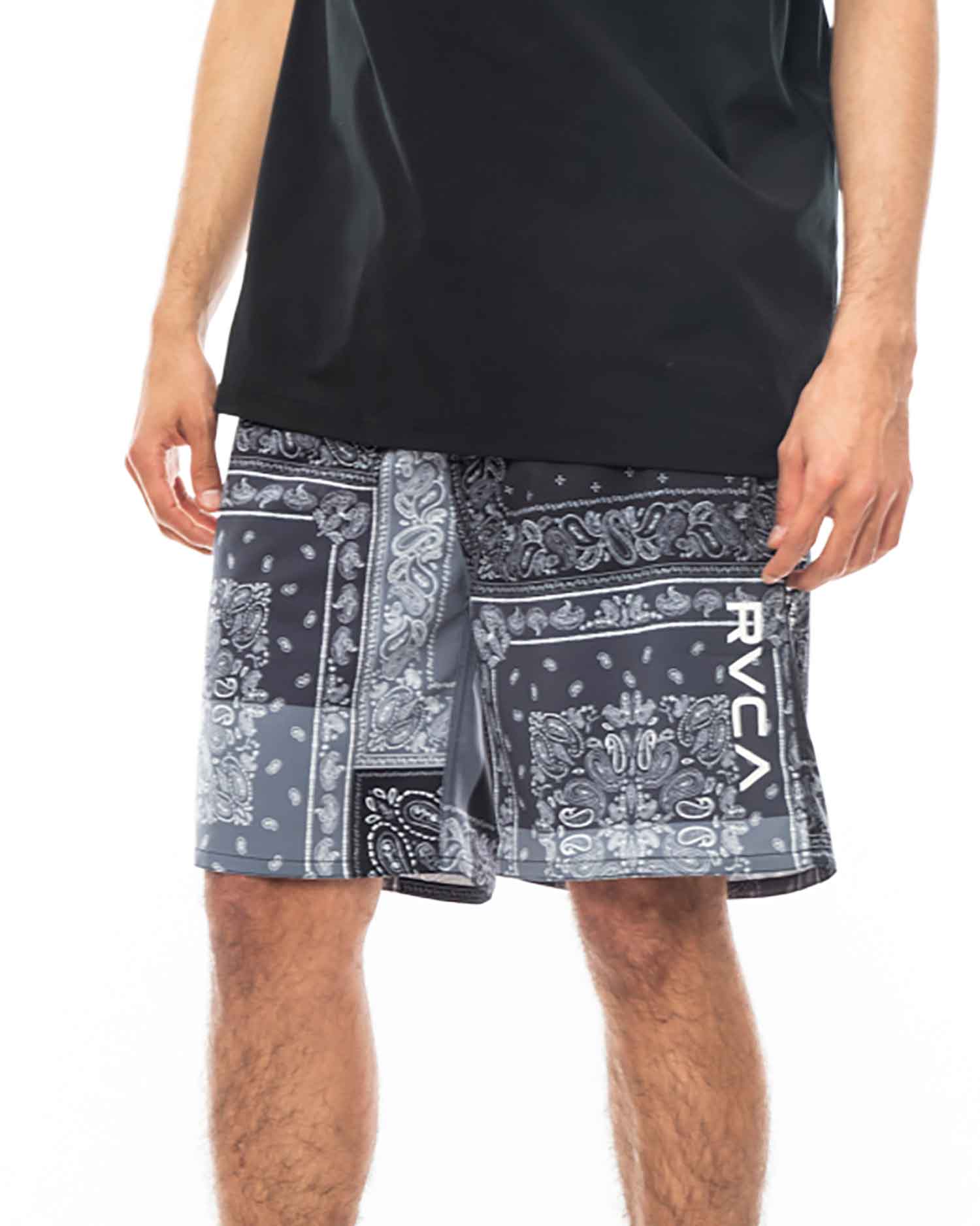 RVCA／ルーカ（ルカ）　ショーツ　　BANDANA SHORTS／バンダナ ウォーク（トレーニング）ショーツ