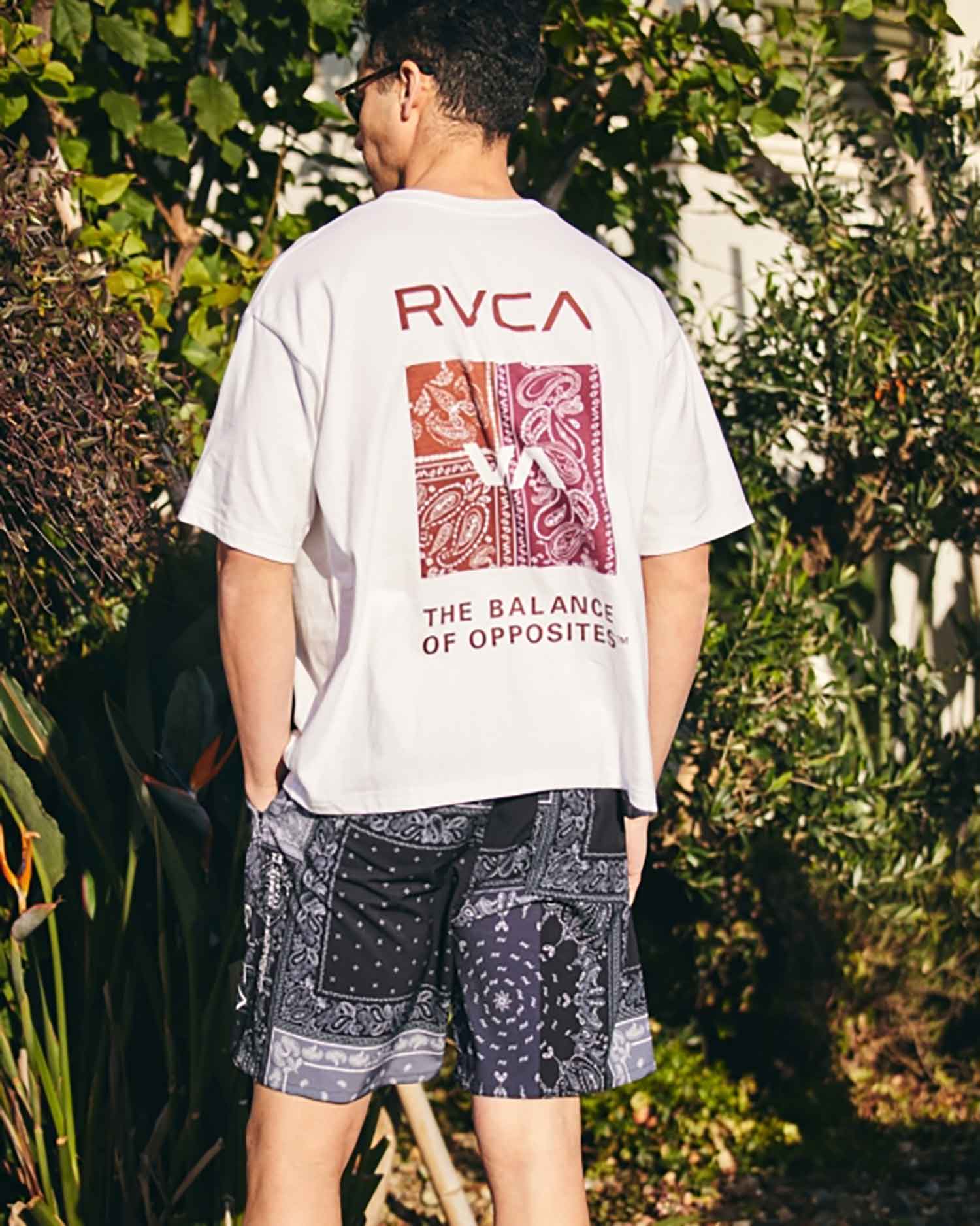 RVCA／ルーカ（ルカ）　ショーツ　　BANDANA SHORTS／バンダナ ウォーク（トレーニング）ショーツ