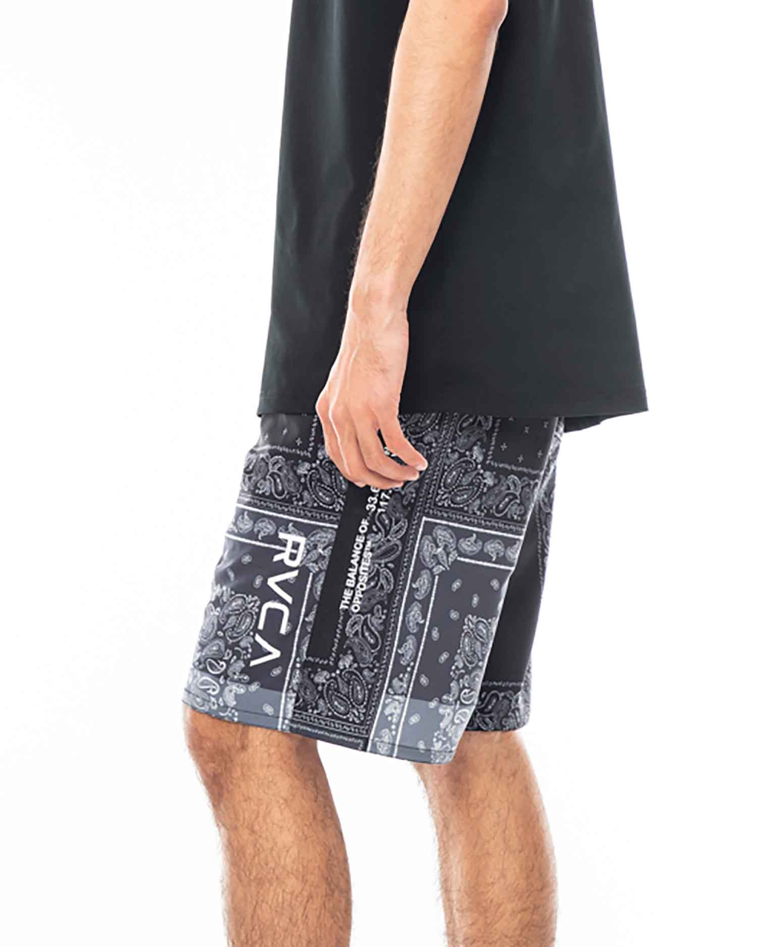 RVCA／ルーカ（ルカ）　ショーツ　　BANDANA SHORTS／バンダナ ウォーク（トレーニング）ショーツ