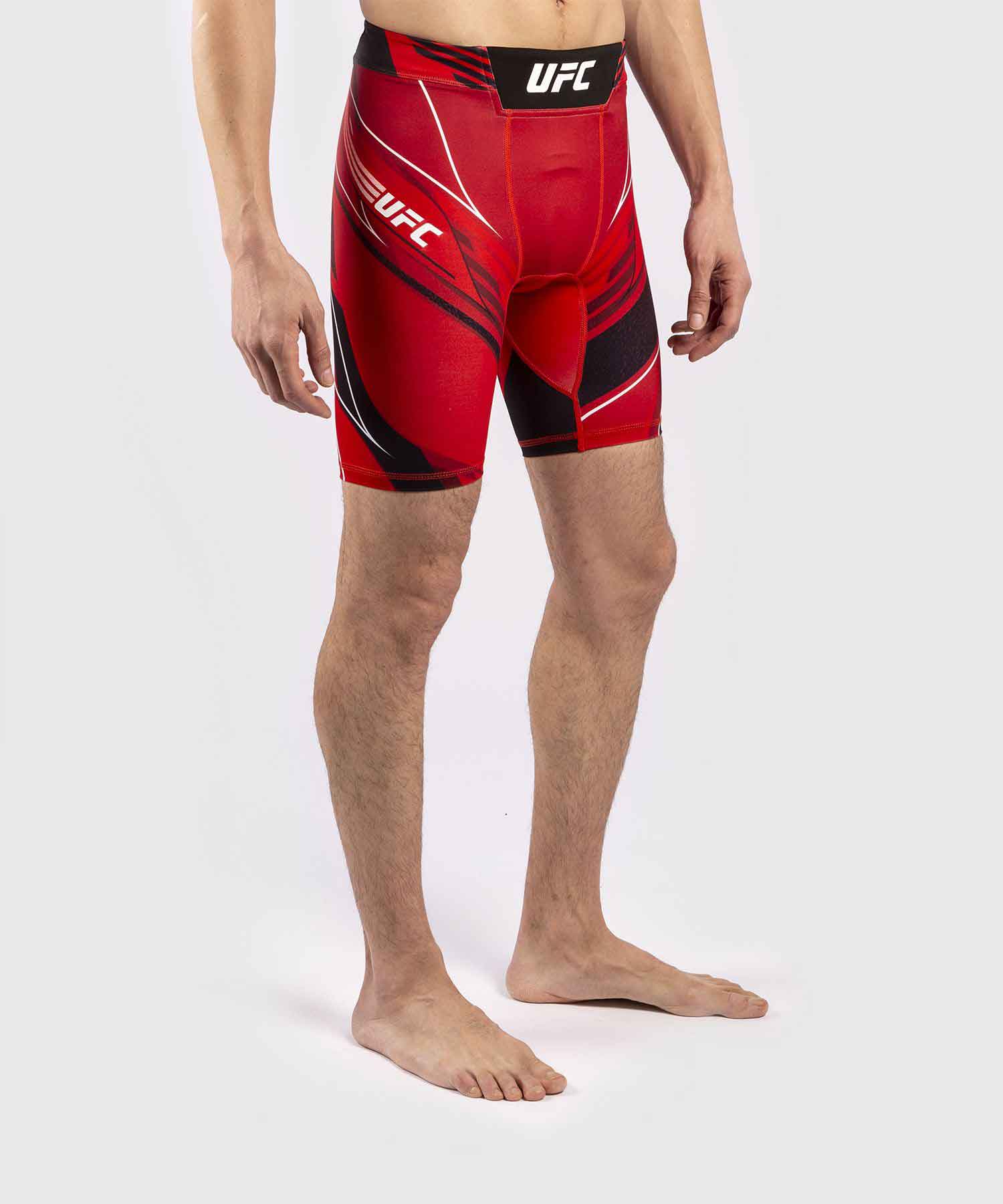 VENUM／ヴェナム　コンプレッション・バーリトゥードショーツ　　UFC VENUM PRO LINE MEN'S VALE TUDO SHORTS／UFC VENUM プロライン メンズ バーリトゥードショーツ（レッド／黒）