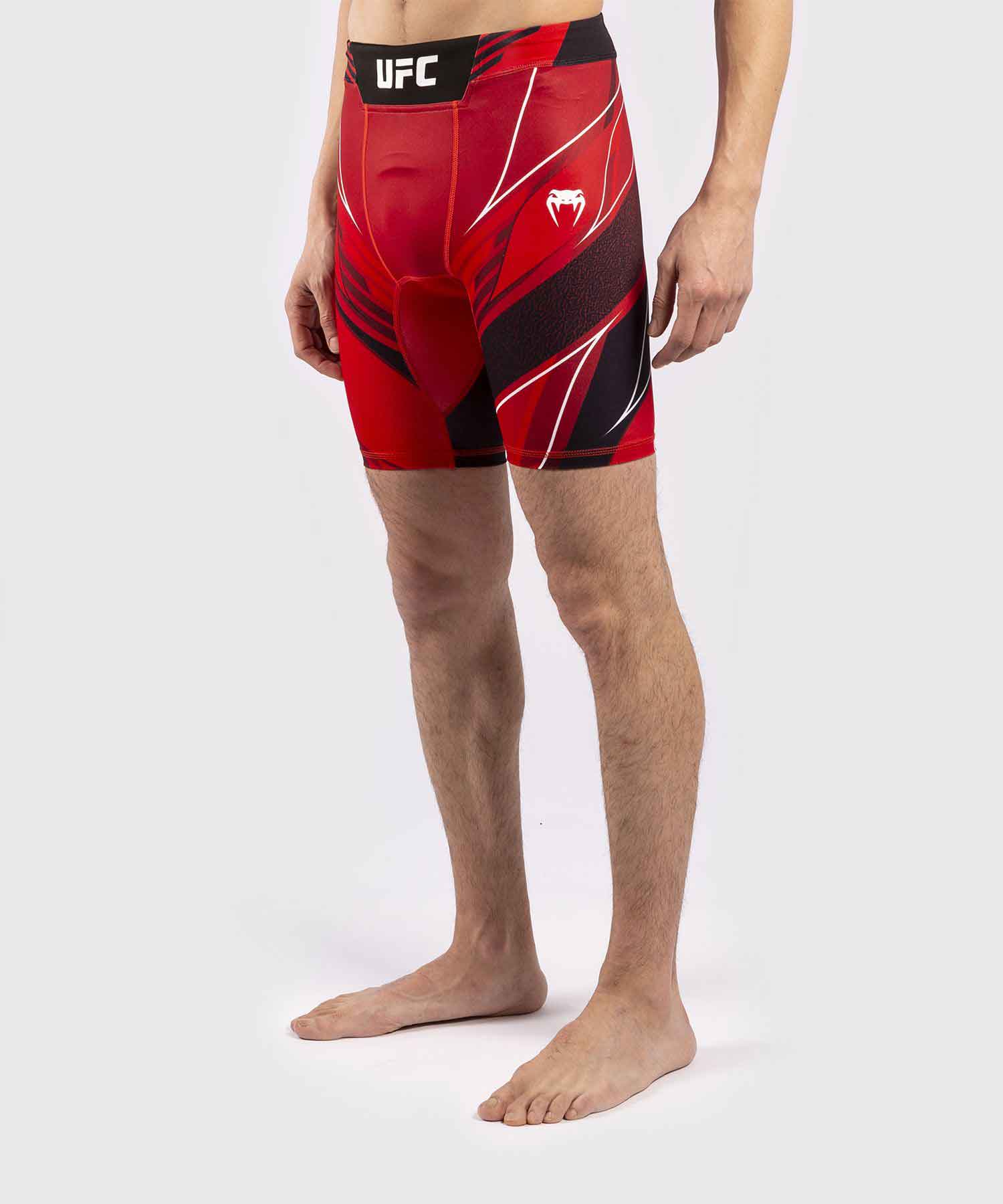 VENUM／ヴェナム　コンプレッション・バーリトゥードショーツ　　UFC VENUM PRO LINE MEN'S VALE TUDO SHORTS／UFC VENUM プロライン メンズ バーリトゥードショーツ（レッド／黒）