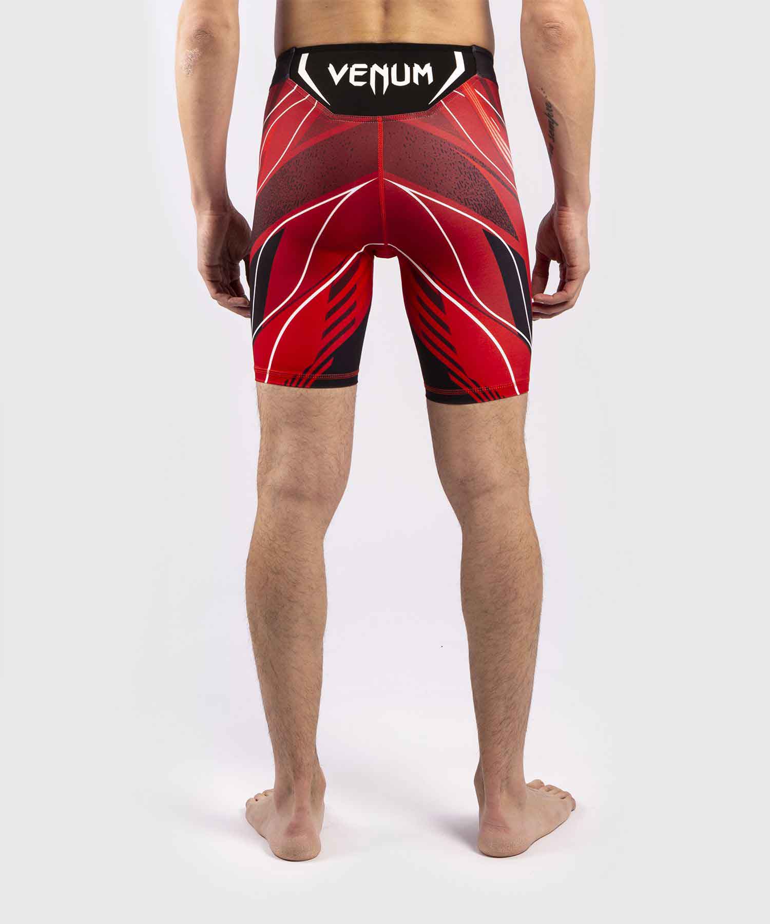 VENUM／ヴェナム　コンプレッション・バーリトゥードショーツ　　UFC VENUM PRO LINE MEN'S VALE TUDO SHORTS／UFC VENUM プロライン メンズ バーリトゥードショーツ（レッド／黒）