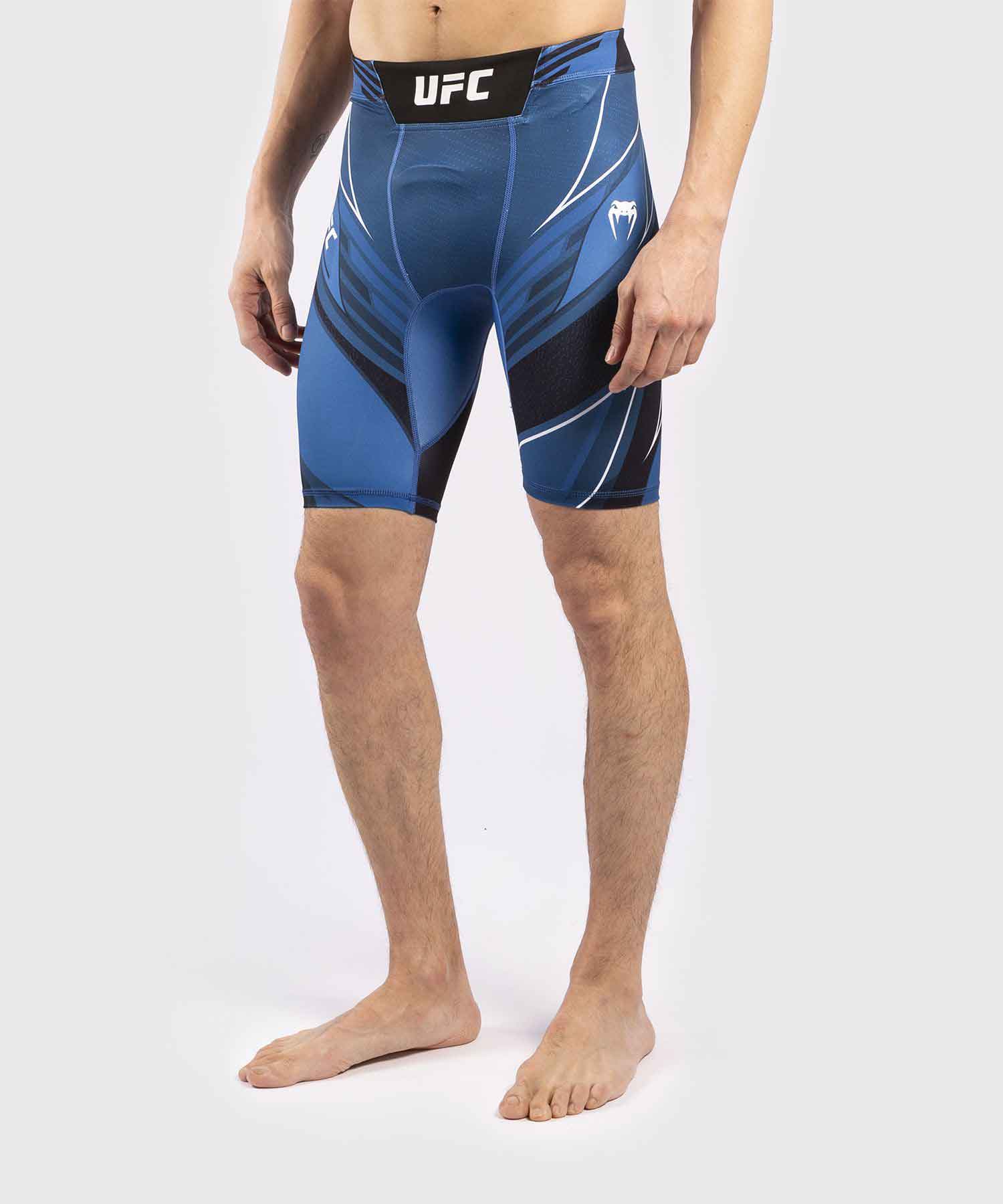 VENUM／ヴェナム　コンプレッション・バーリトゥードショーツ　　UFC VENUM PRO LINE MEN'S VALE TUDO SHORTS／UFC VENUM プロライン メンズ バーリトゥードショーツ（ブルー／黒）