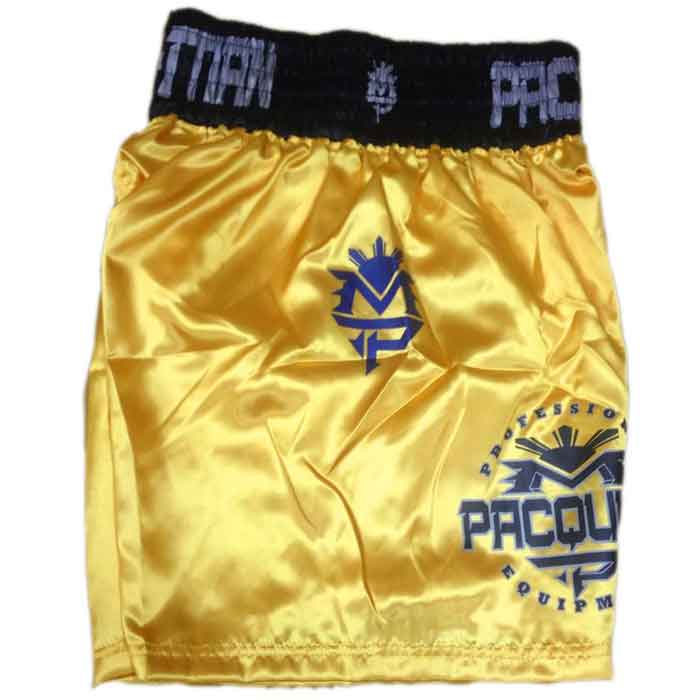 総合格闘技MMAブランド／その他　ショーツ　　MANNY PACQUIAO FIGHTSHORTS／マニー・パッキャオ ファイトショーツ（イエロー）